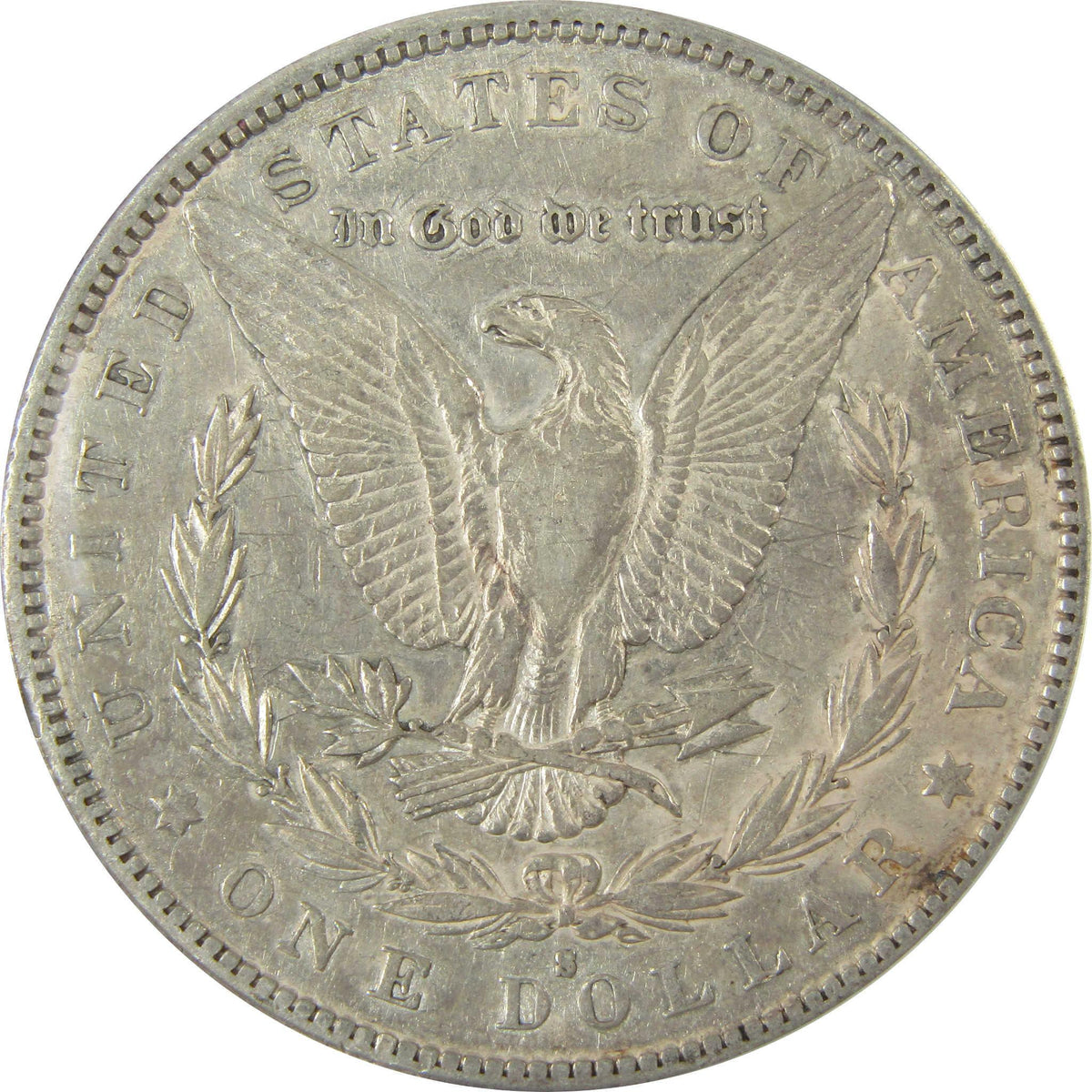 1884 S Morgan Silver Dollar EF 45 Details ANACS $1 Coin SKU:CP840 - Morgan coin - Morgan silver dollar - Morgan silver dollar for sale - Profile Coins & Collectibles