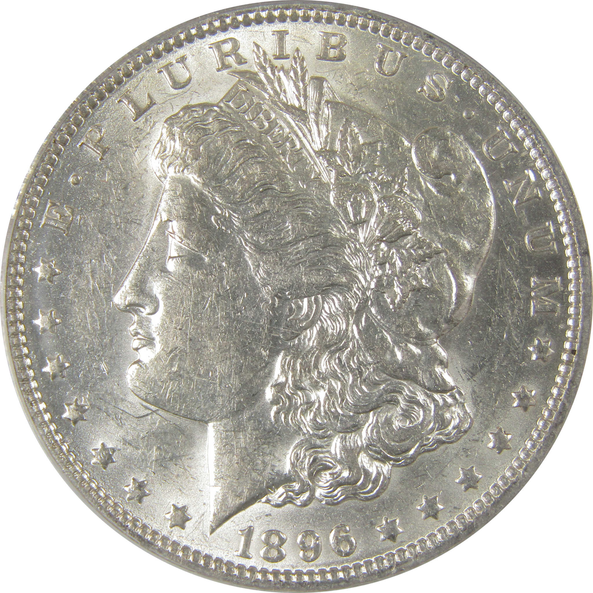 1896 O Morgan Dollar AU 53 ANACS Silver $1 Coin SKU:I18969 - Morgan coin - Morgan silver dollar - Morgan silver dollar for sale - Profile Coins & Collectibles
