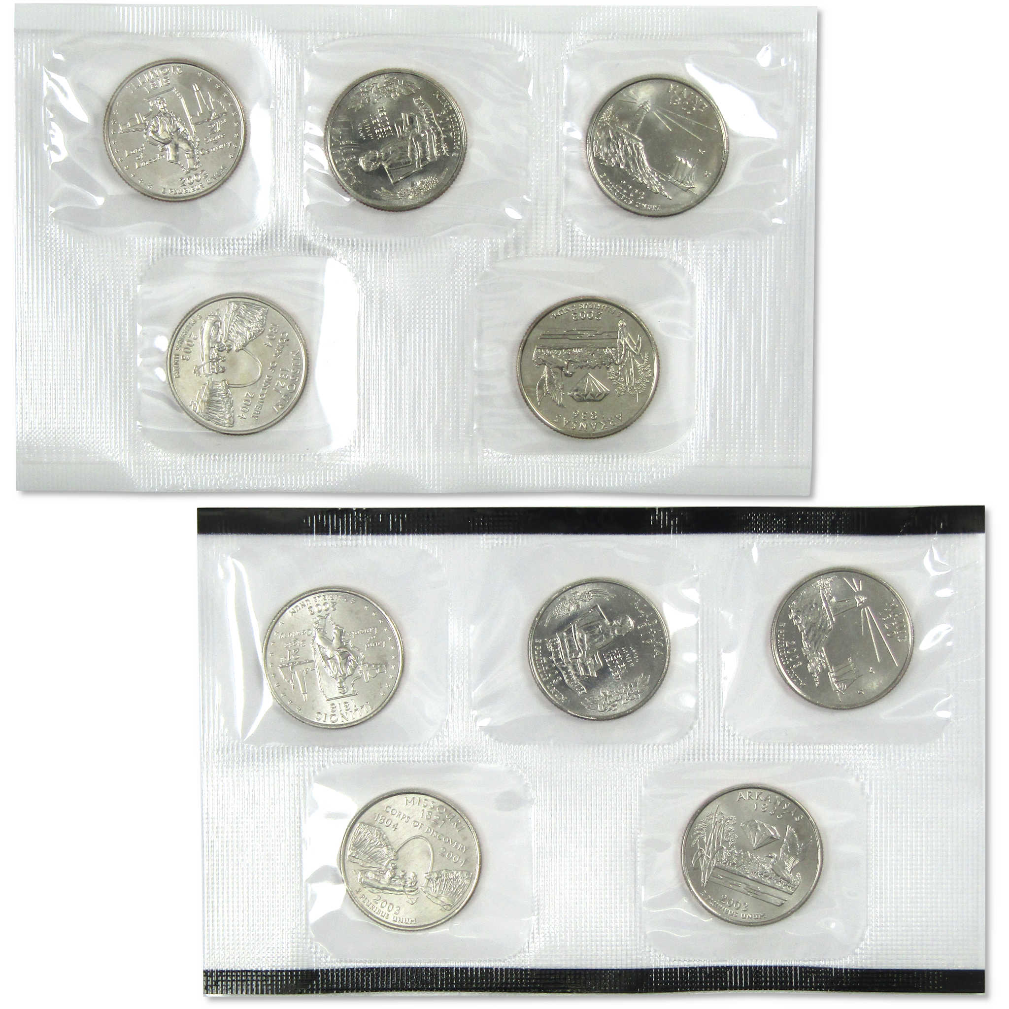 2003 Uncirculated Coin Set U.S Mint Government Packaging OGP COA