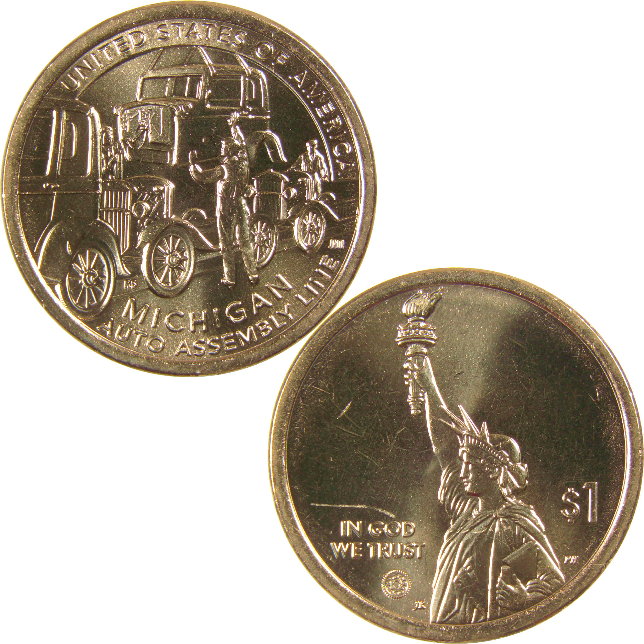 2025 D Auto Assembly Line American Innovation Dollar Uncirculated