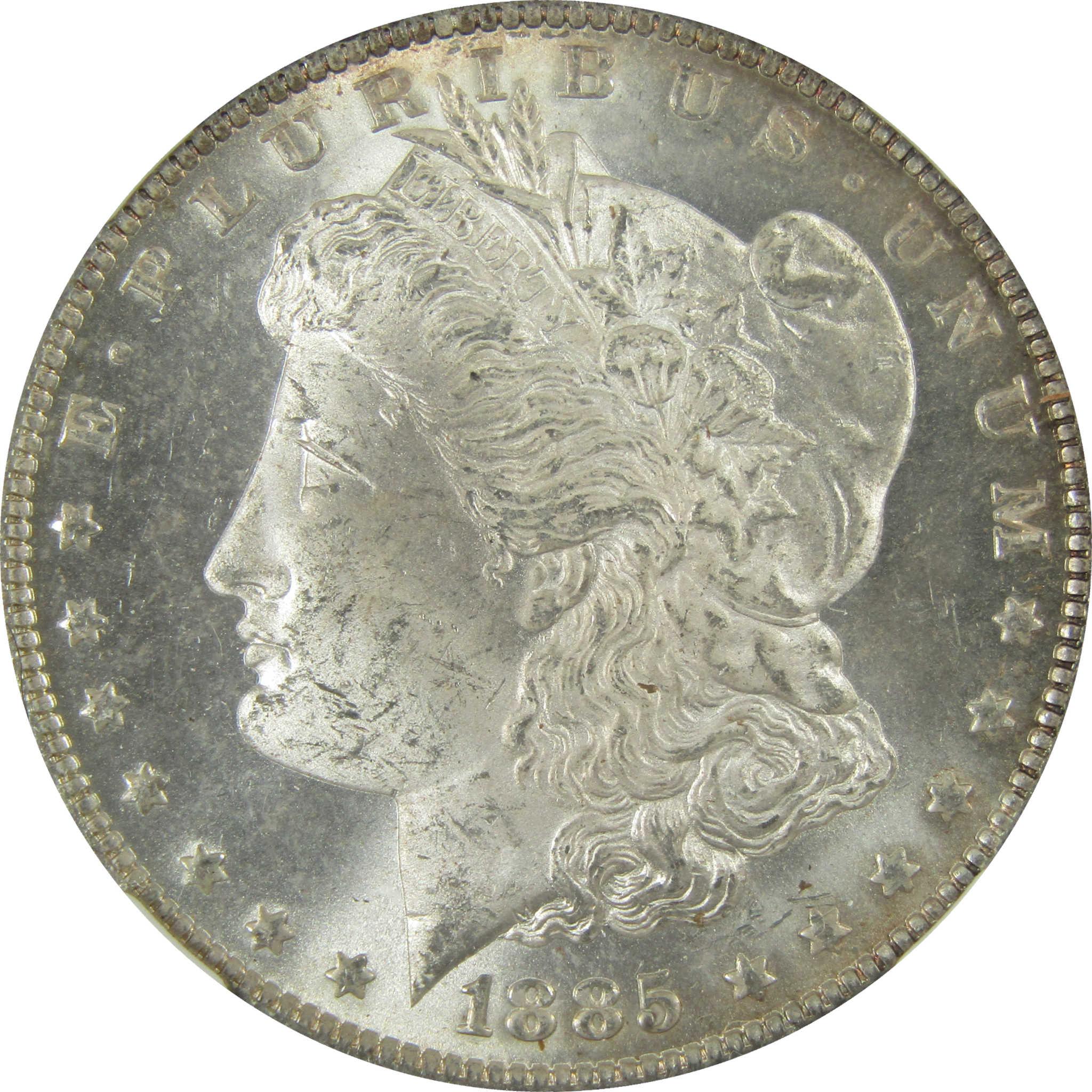 1885 O Morgan Silver Dollar MS 63 NGC Uncirculated $1 Coin SKU:I27885 - Morgan coin - Morgan silver dollar - Morgan silver dollar for sale - Profile Coins & Collectibles