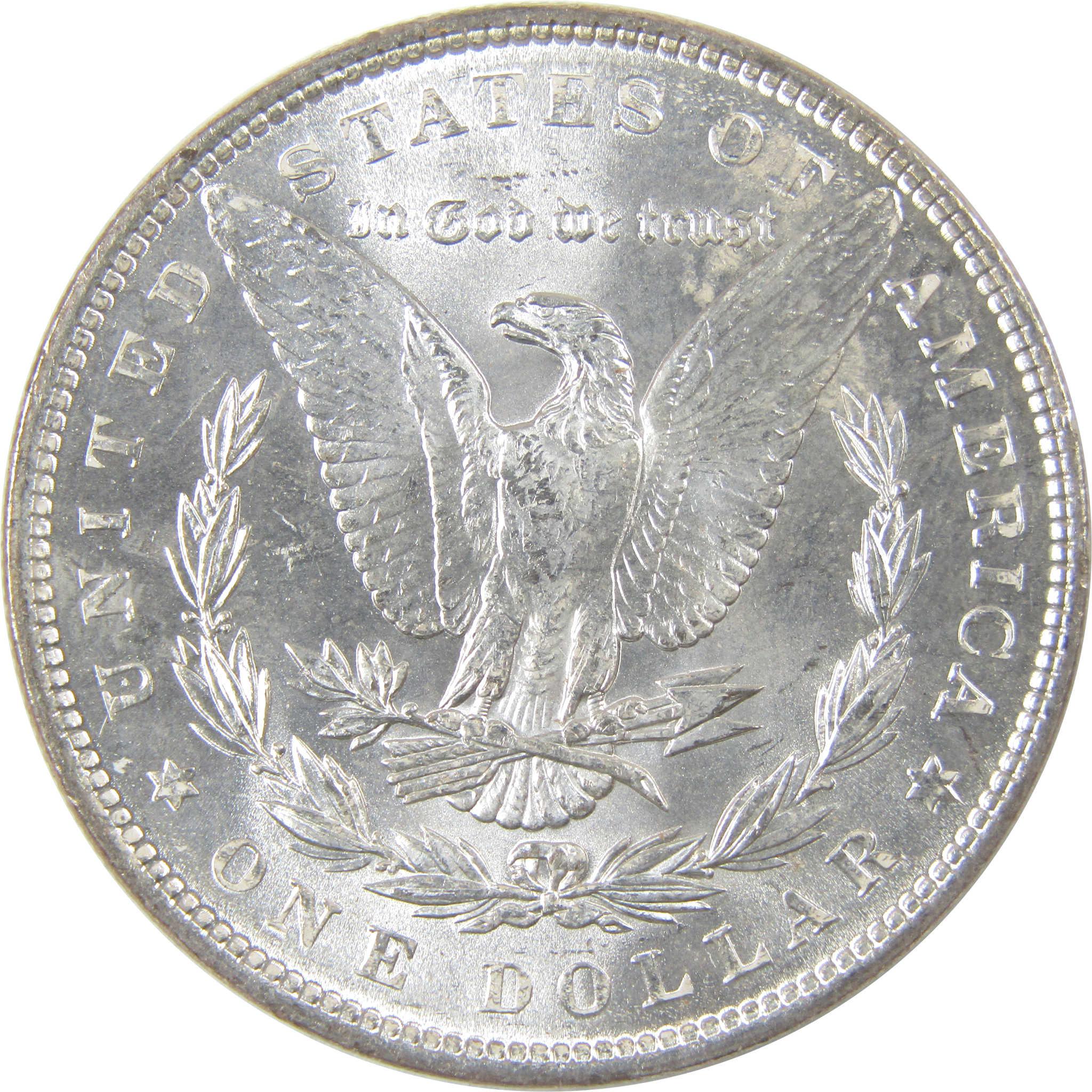 1886 Morgan Silver Dollar Uncirculated Mint State Toned SKU:I24416