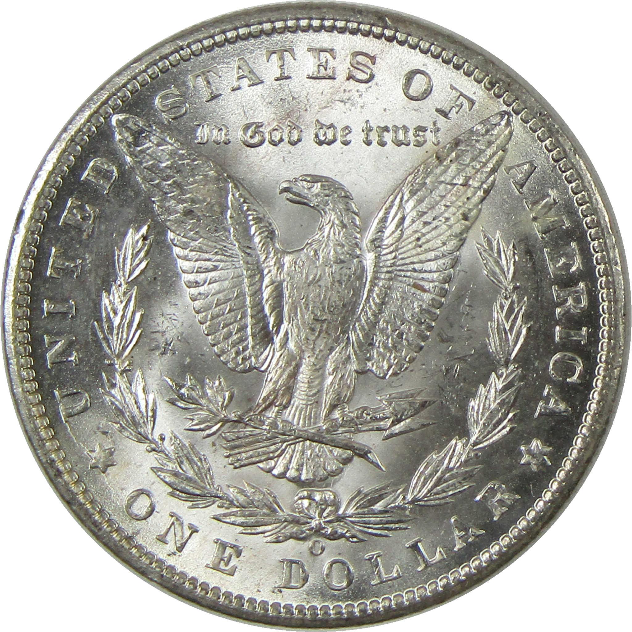 1898 O Morgan Silver Dollar BU Gem Uncirculated Mint State $1 Coin - Morgan coin - Morgan silver dollar - Morgan silver dollar for sale - Profile Coins & Collectibles