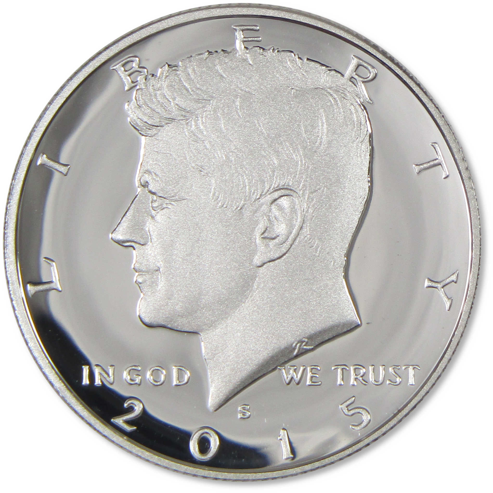 2015 S Kennedy Half Dollar Choice Proof Silver 50c Coin