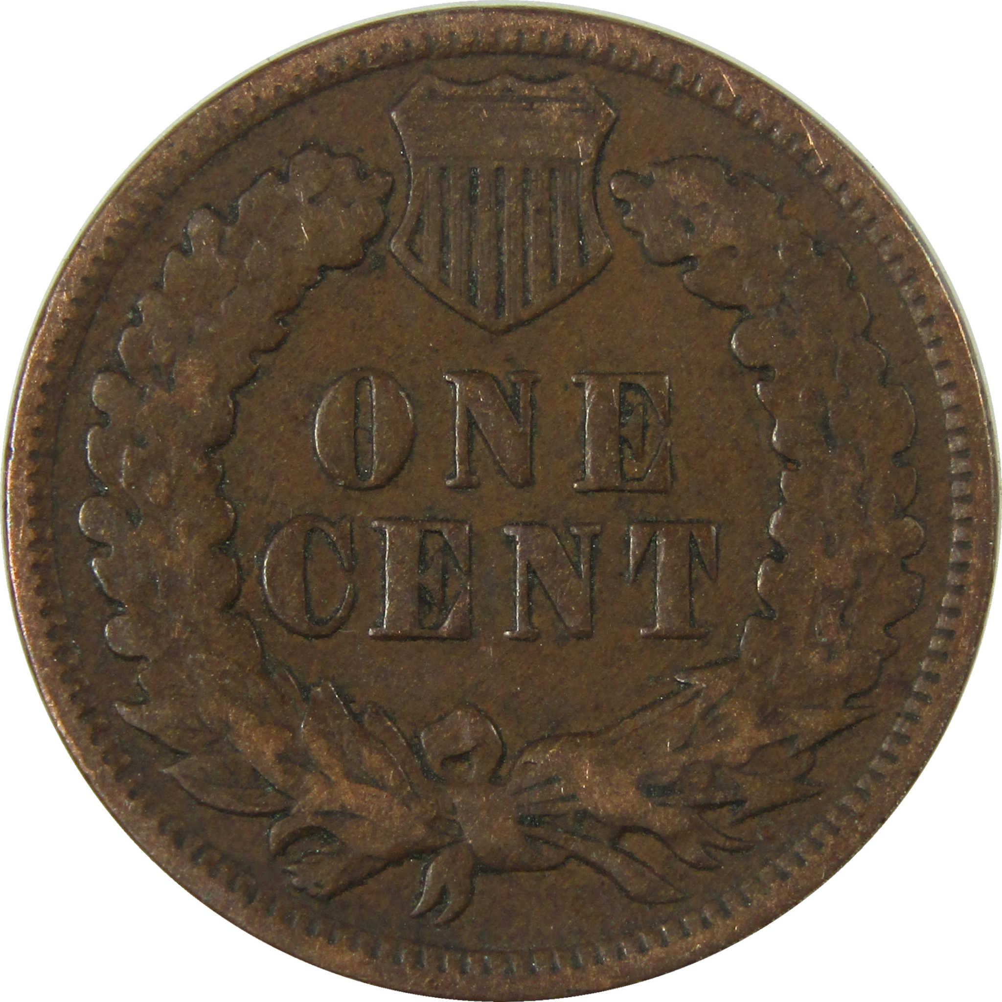 1909 Indian Head Cent VG Very Good Penny 1c Coin SKU:I27008