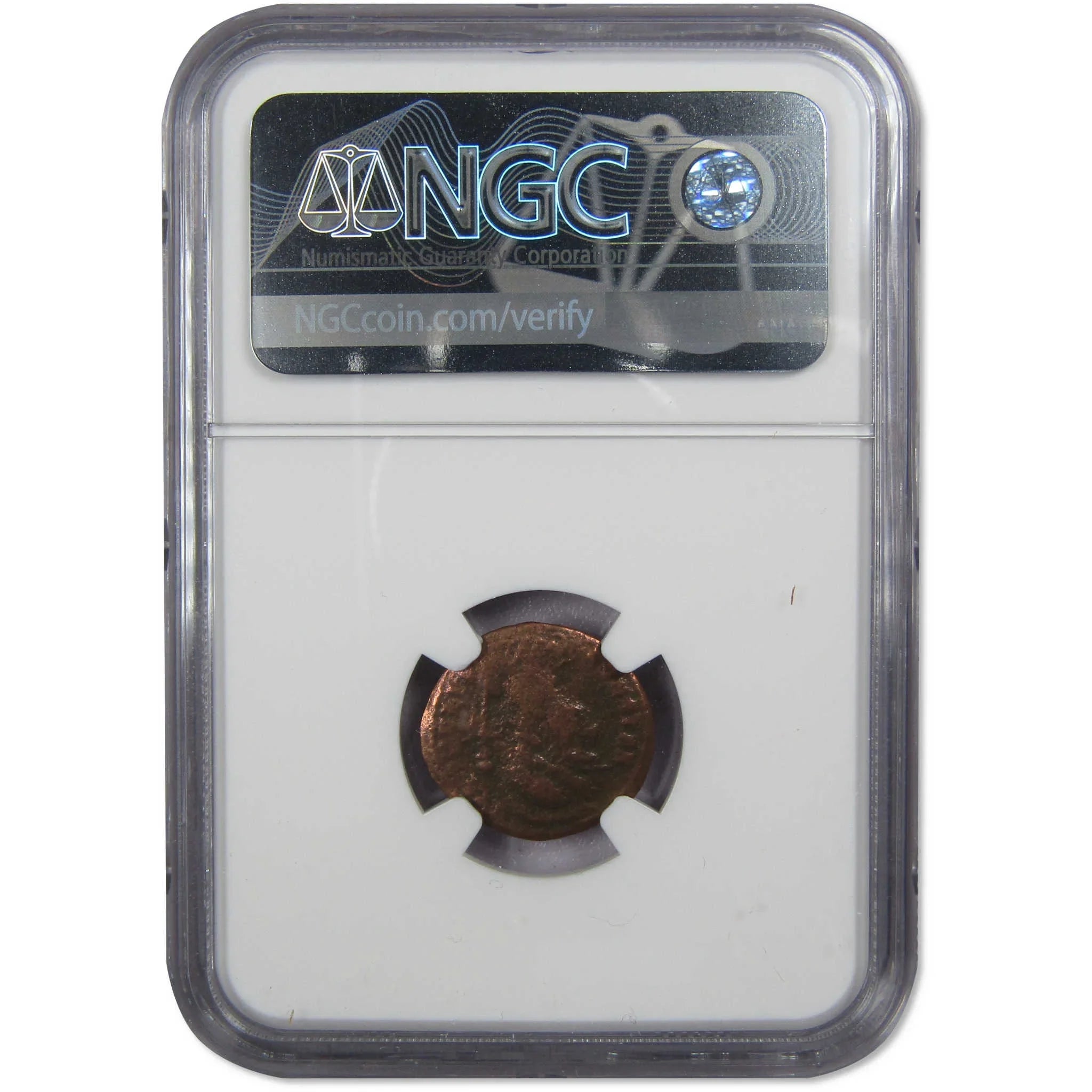 AD 330-40 Constantinian Roman Empire Copper Nummus AE3/4 NGC SKU:OPC49