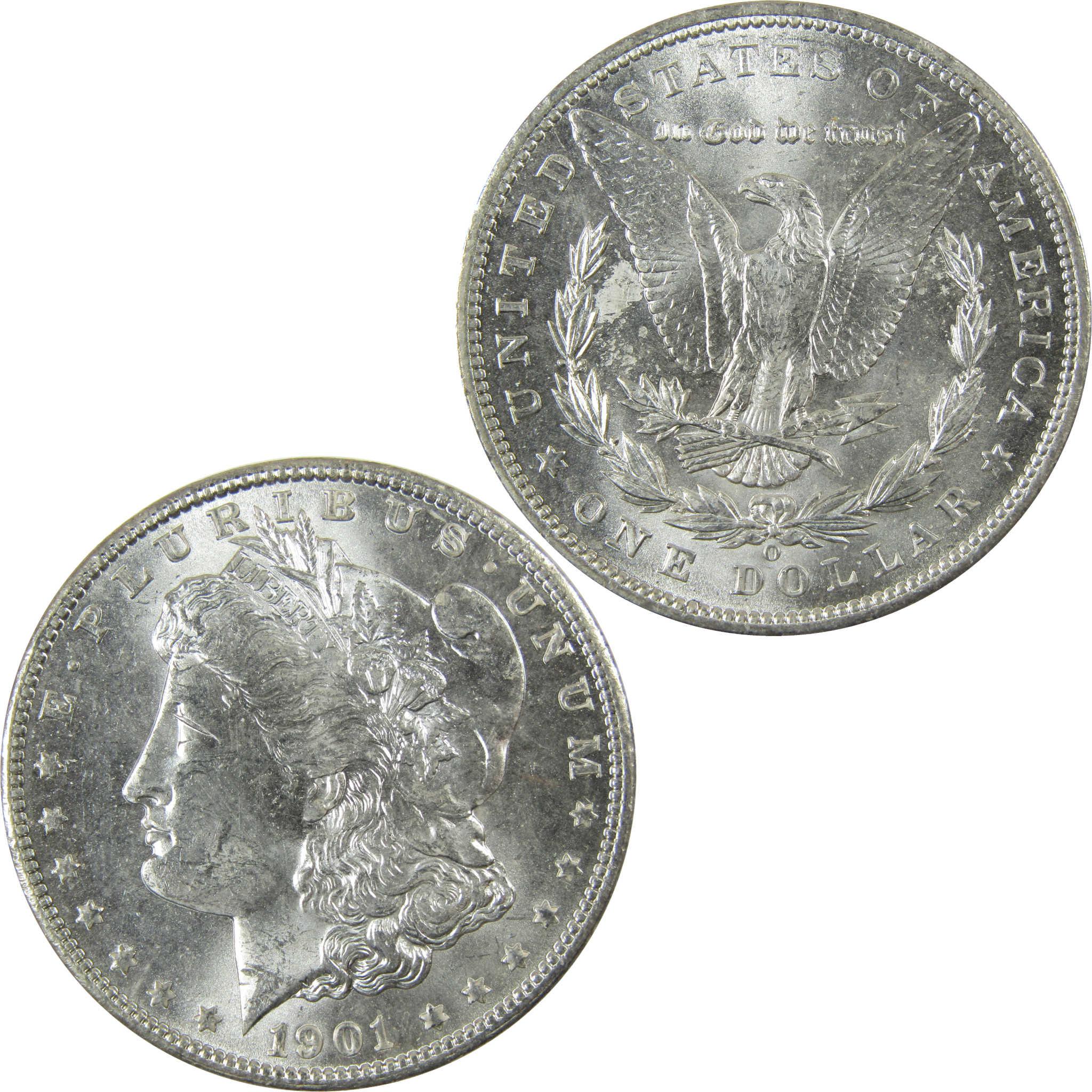 1901 O Morgan Silver Dollar Uncirculated Mint State $1 Coin SKU:I27805 - Morgan coin - Morgan silver dollar - Morgan silver dollar for sale - Profile Coins & Collectibles