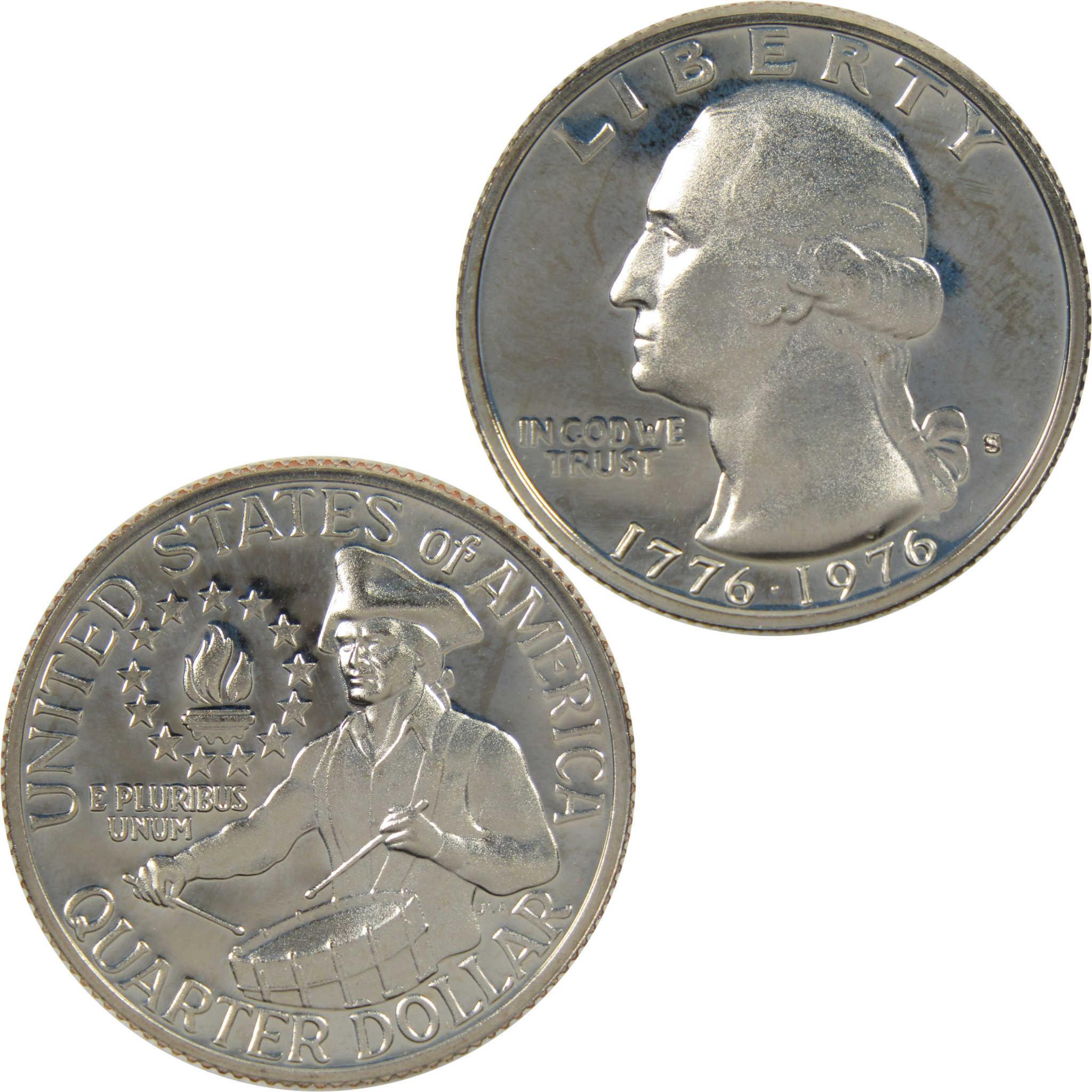 1976 S Washington Bicentennial Quarter Clad Proof 25c Coin Collectible