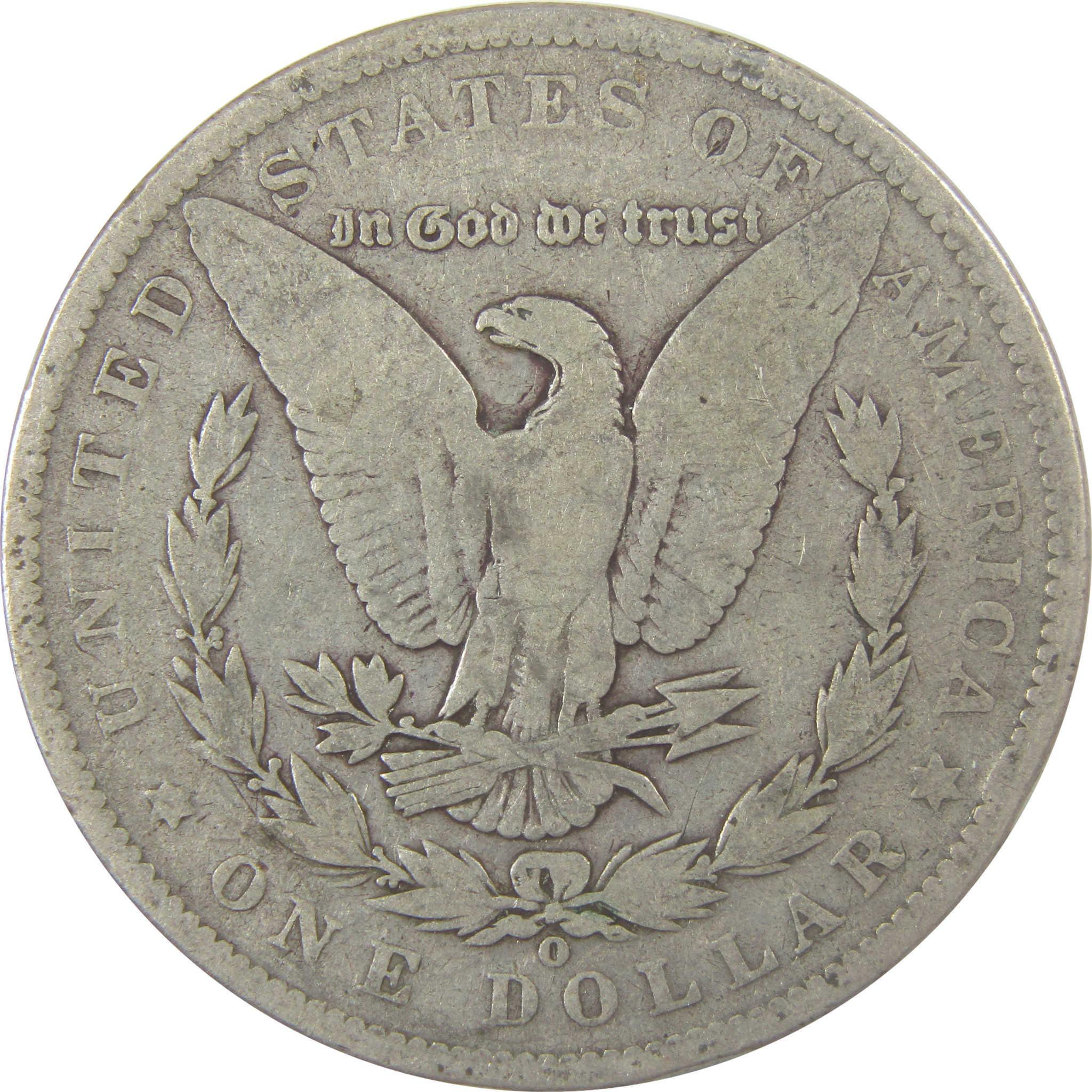 1888 O Hot Lips Morgan Silver Dollar VG Very Good $1 Coin SKU:I24812 - Morgan coin - Morgan silver dollar - Morgan silver dollar for sale - Profile Coins & Collectibles
