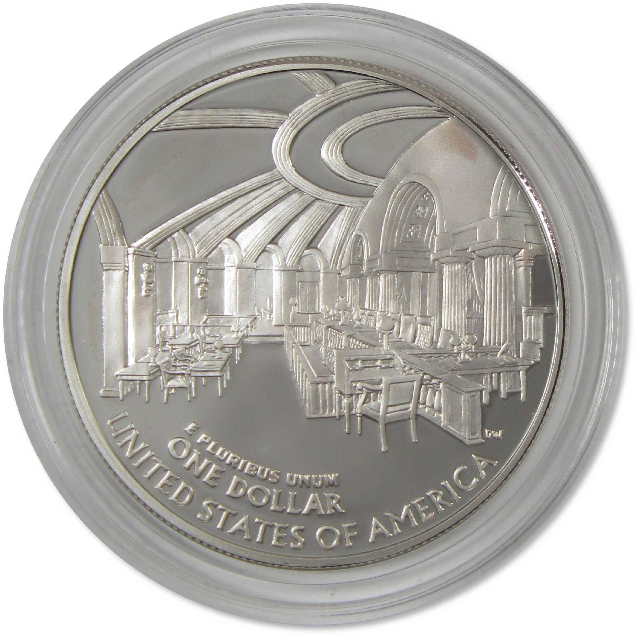 2005 P Chief Justice John Marshall Commemorative Silver $1 Proof OGP