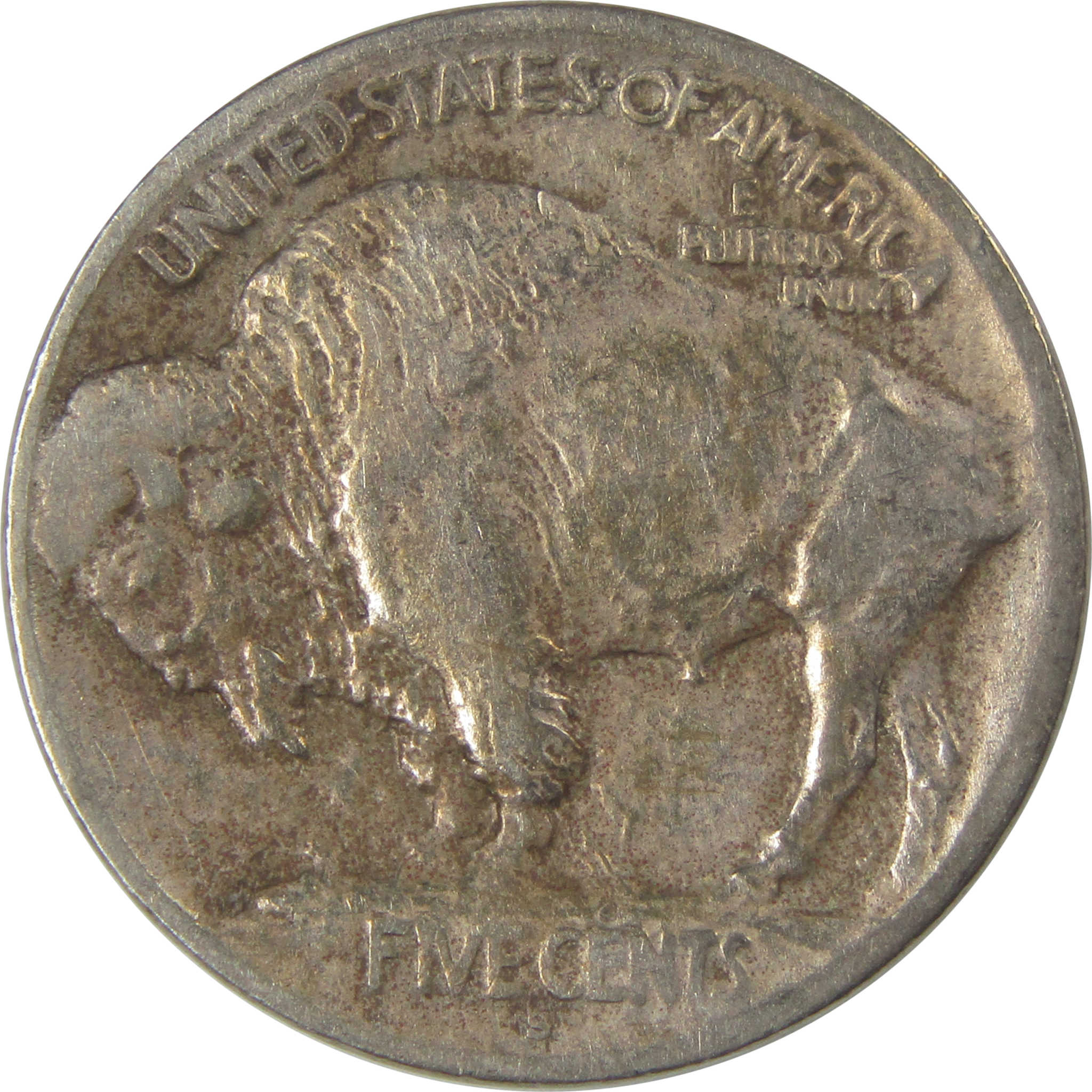 1913 S Type 1 Indian Head Buffalo Nickel F Fine Details SKU:I22918
