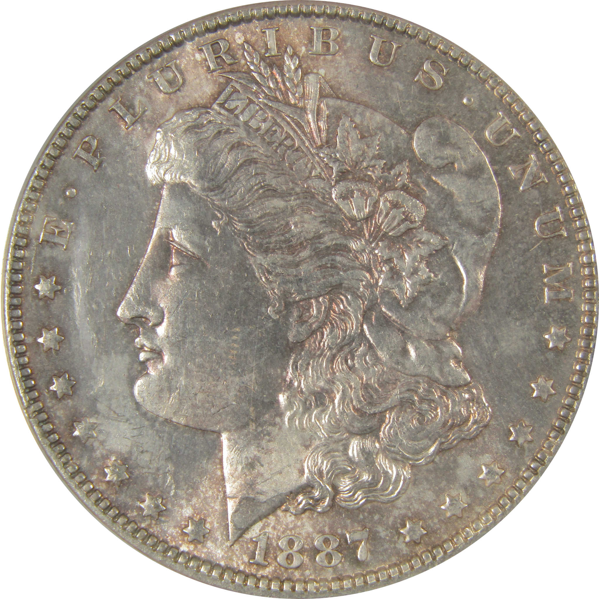 1887 Morgan Dollar MS 63 ANACS Silver Uncirculated $1 Coin SKU:I23147 - Morgan coin - Morgan silver dollar - Morgan silver dollar for sale - Profile Coins & Collectibles