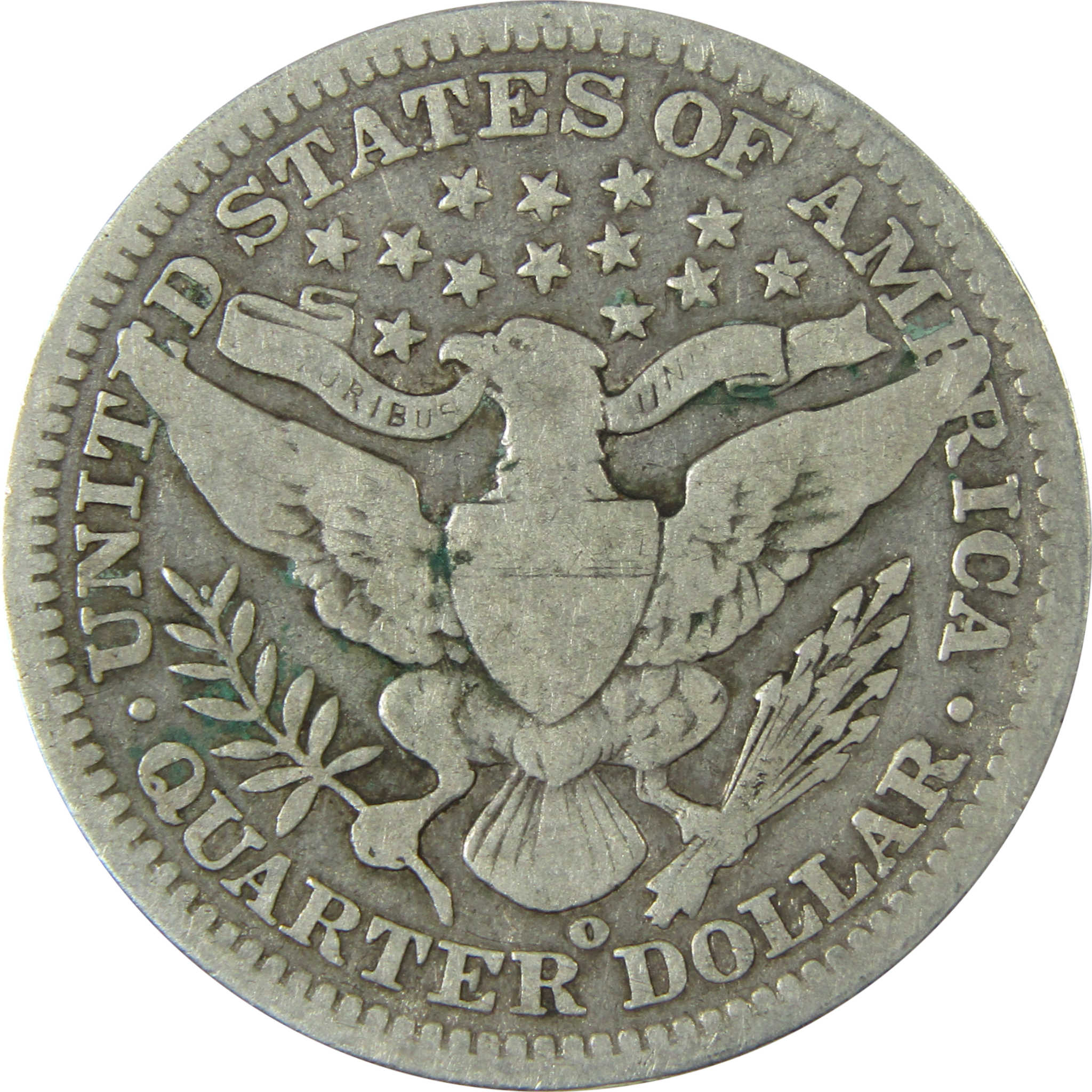 1905 O Barber Silver Quarter VG Very Good 25c Coin SKU:CP880