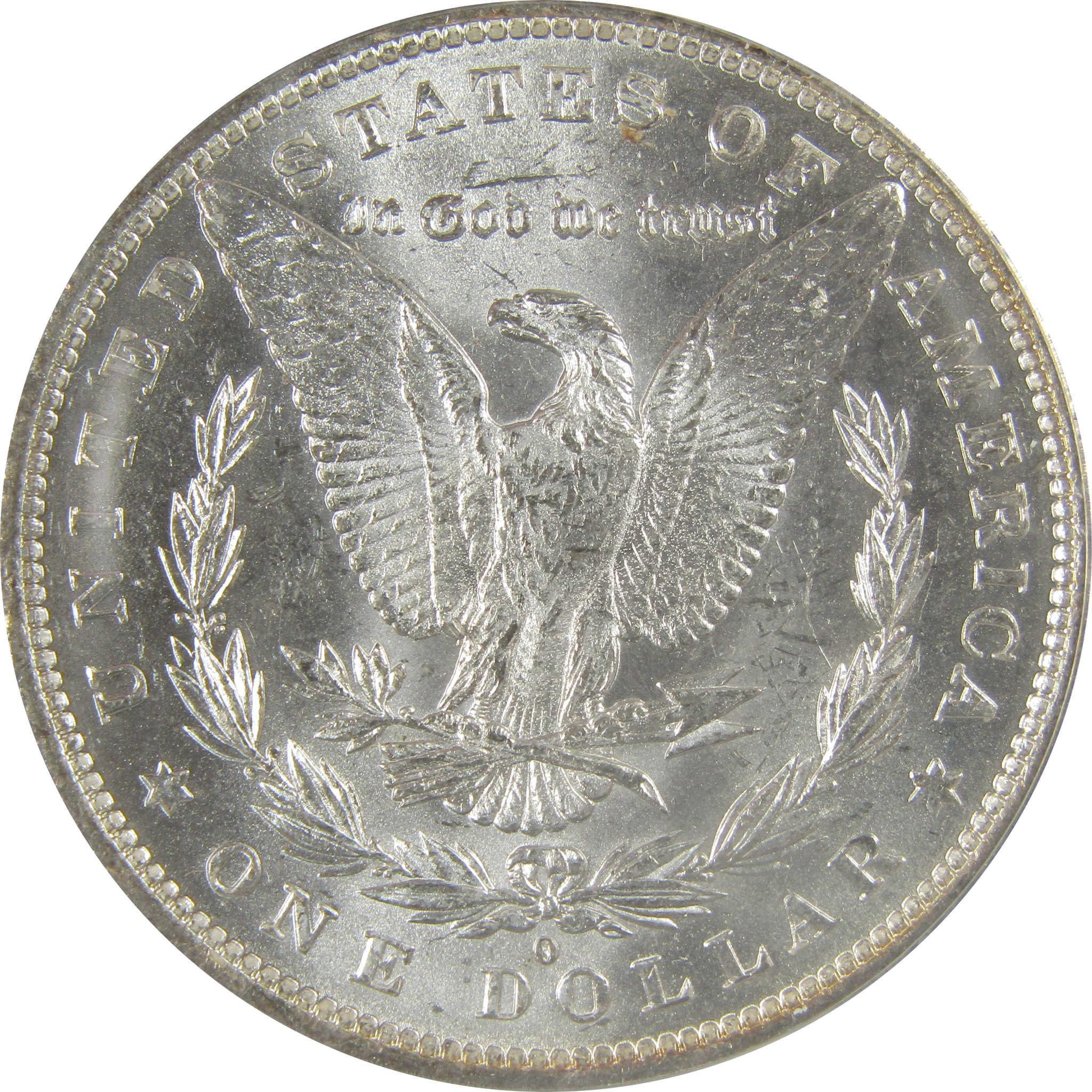 1882 O/S VAM-4 Recessed Top 100 Morgan Dollar MS 62 ANACS SKU:I21941 - Morgan coin - Morgan silver dollar - Morgan silver dollar for sale - Profile Coins & Collectibles