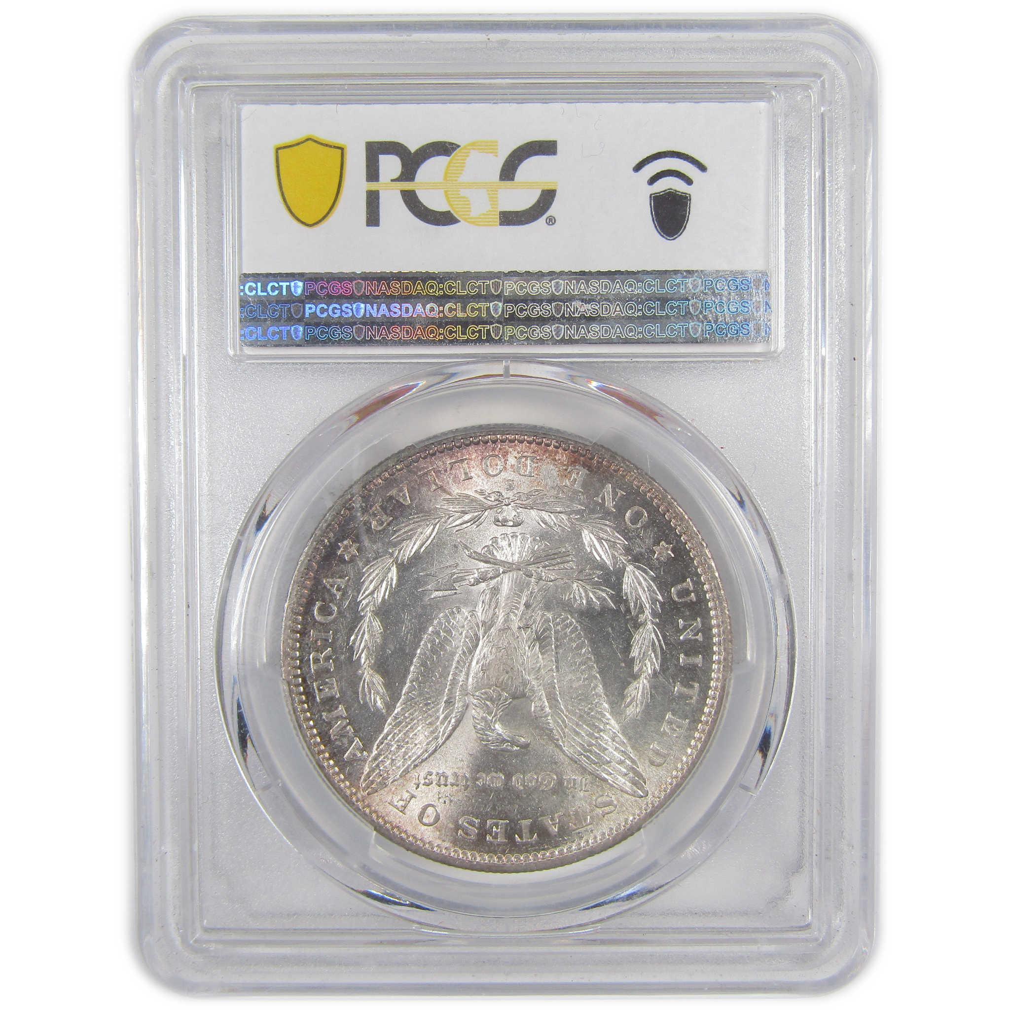 1890 S Morgan Dollar MS 63 PCGS Silver Uncirculated Toned SKU:I16766