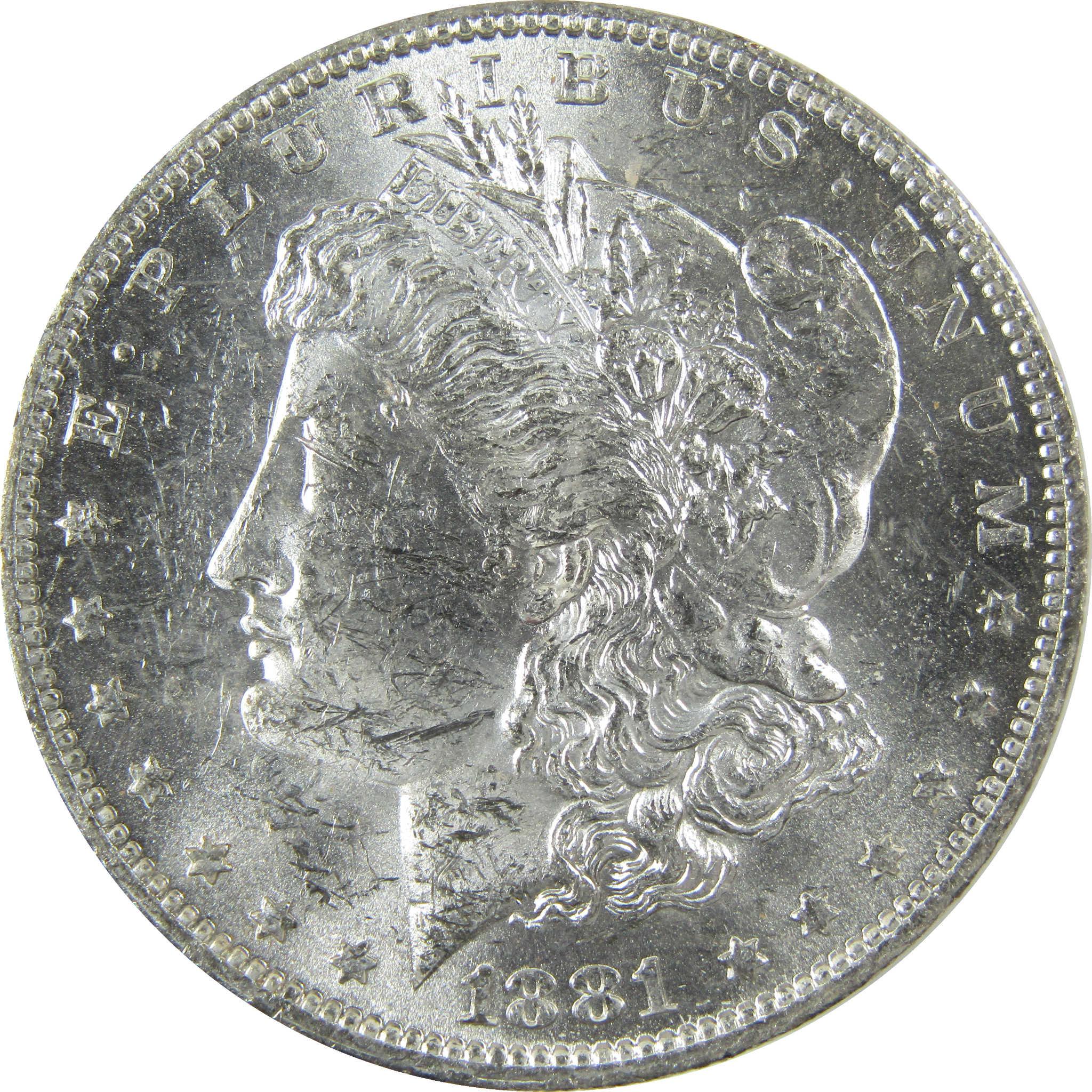 1881 O Morgan Silver Dollar Uncirculated Mint State $1 Coin SKU:I27700 - Morgan coin - Morgan silver dollar - Morgan silver dollar for sale - Profile Coins & Collectibles