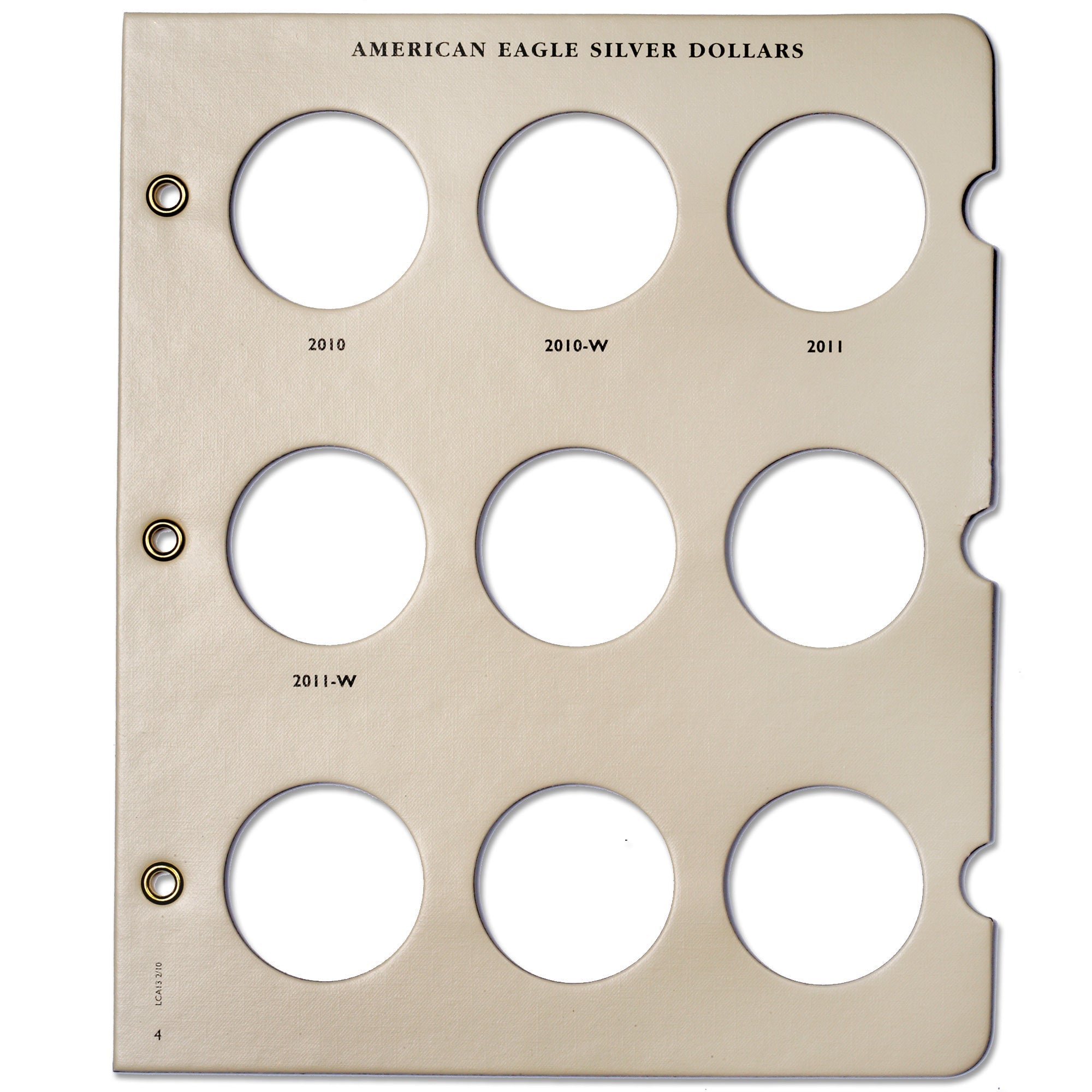 1986-2014 American Eagle Silver Dollar Coin Album Volume 1 Littleton