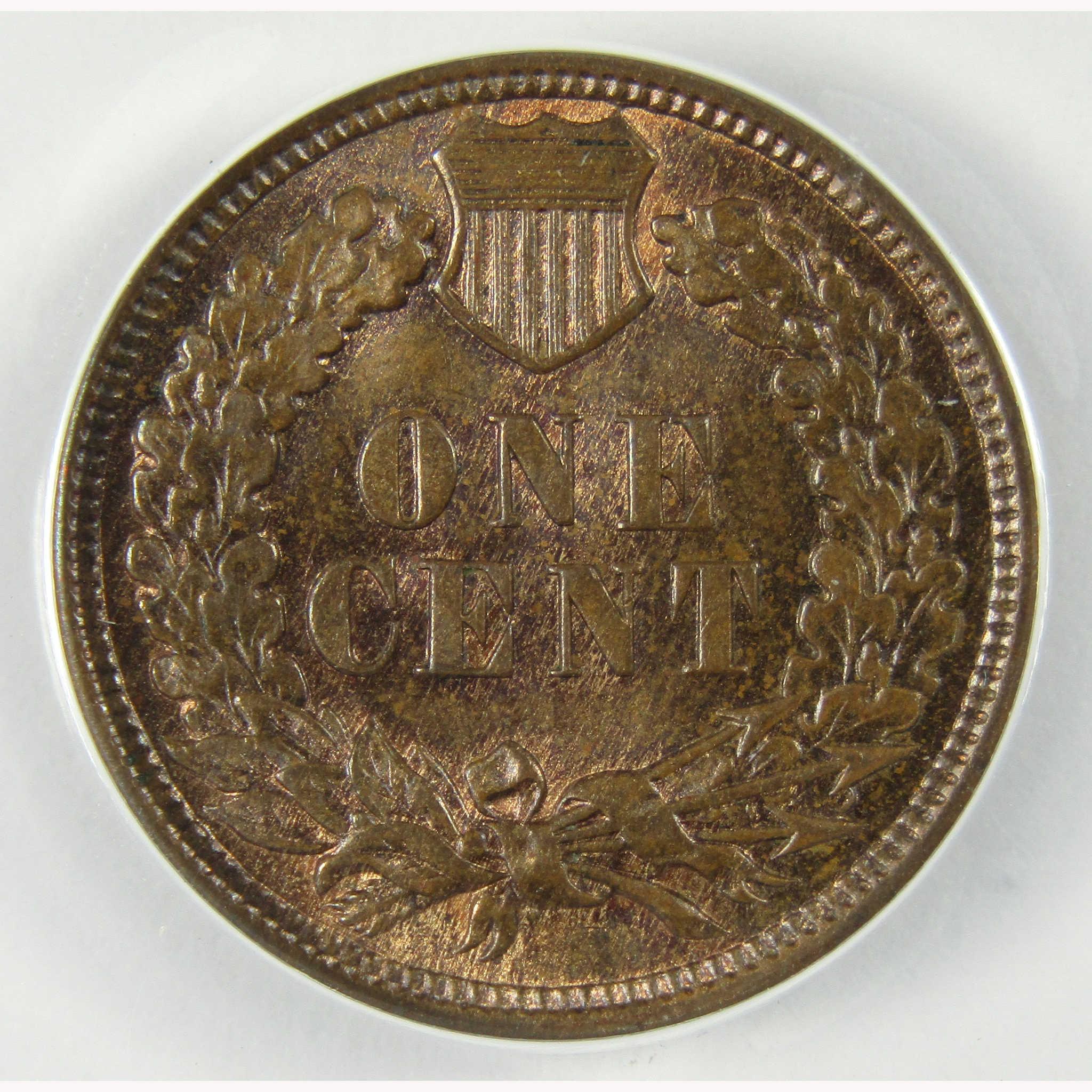 1907 Indian Head Cent MS 63 BN ANACS Penny Uncirculated SKU:CP810
