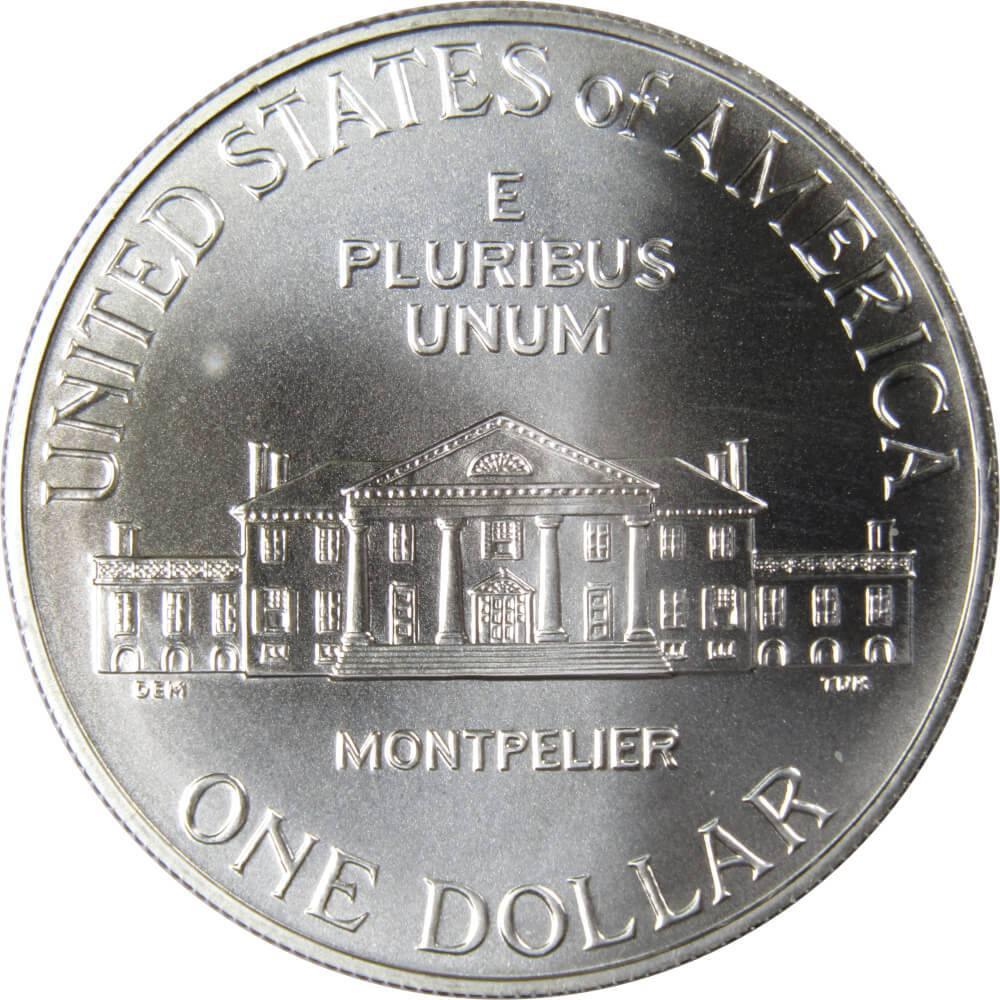 1993 D Bill of Rights Commemorative Silver Dollar Uncirculated $1 Coin