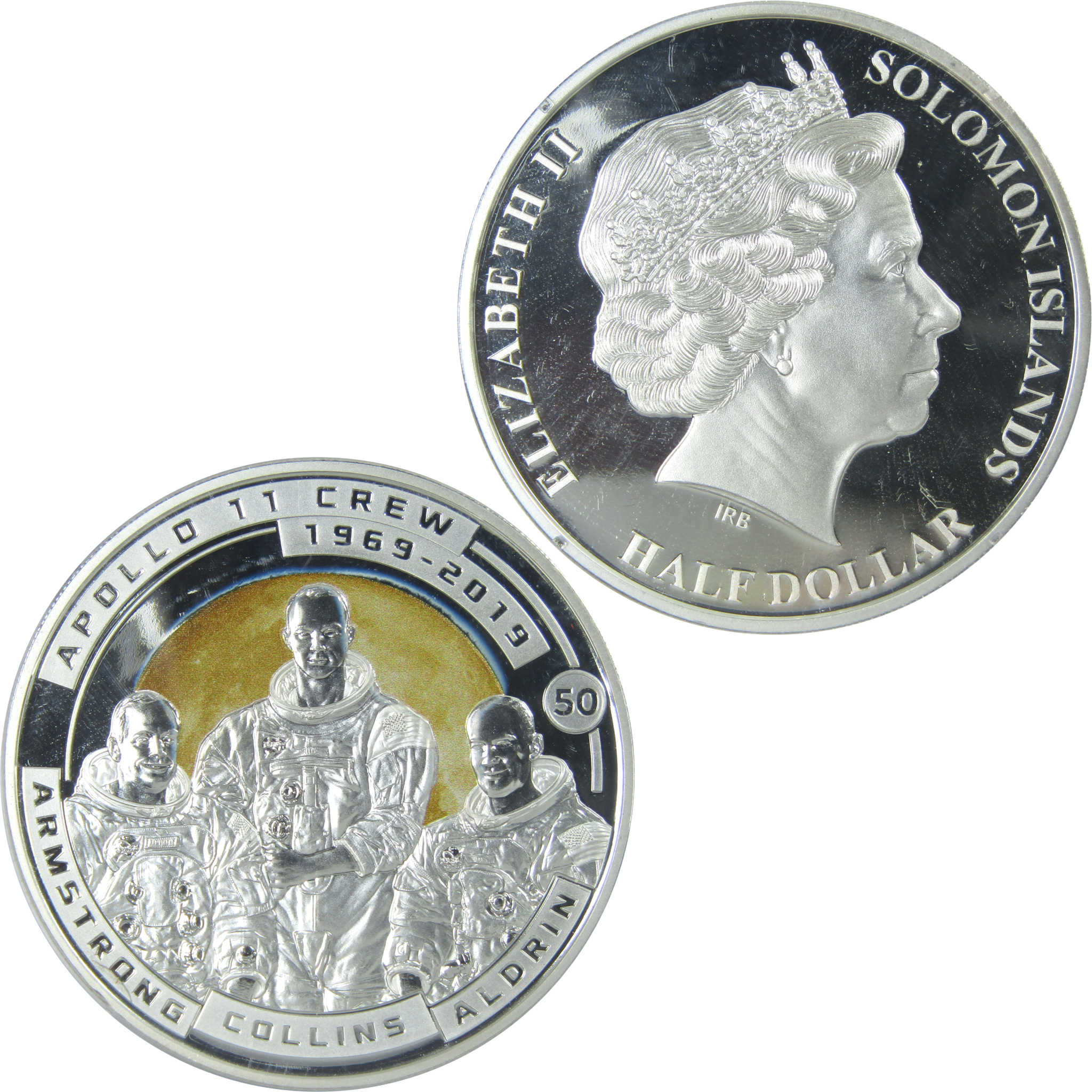 50th Anniversary of Moon Landing Apollo 11 Crew Proof 2019