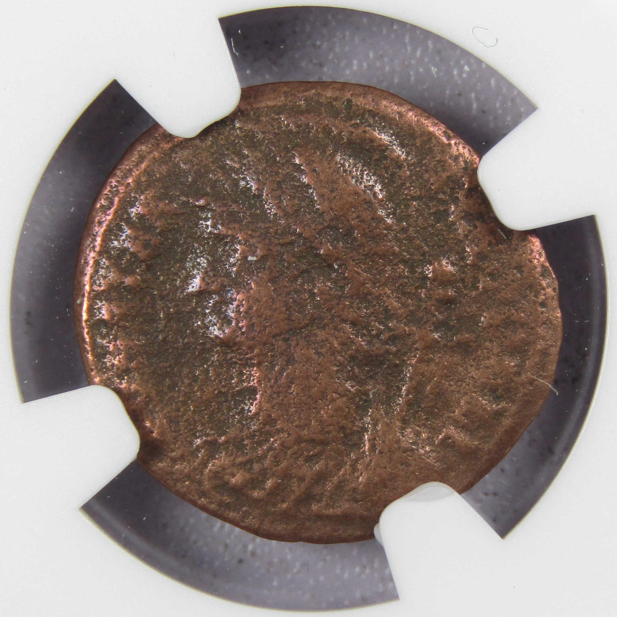 AD 330-40 Constantinian Roman Empire Copper Nummus AE3/4 NGC SKU:OPC49