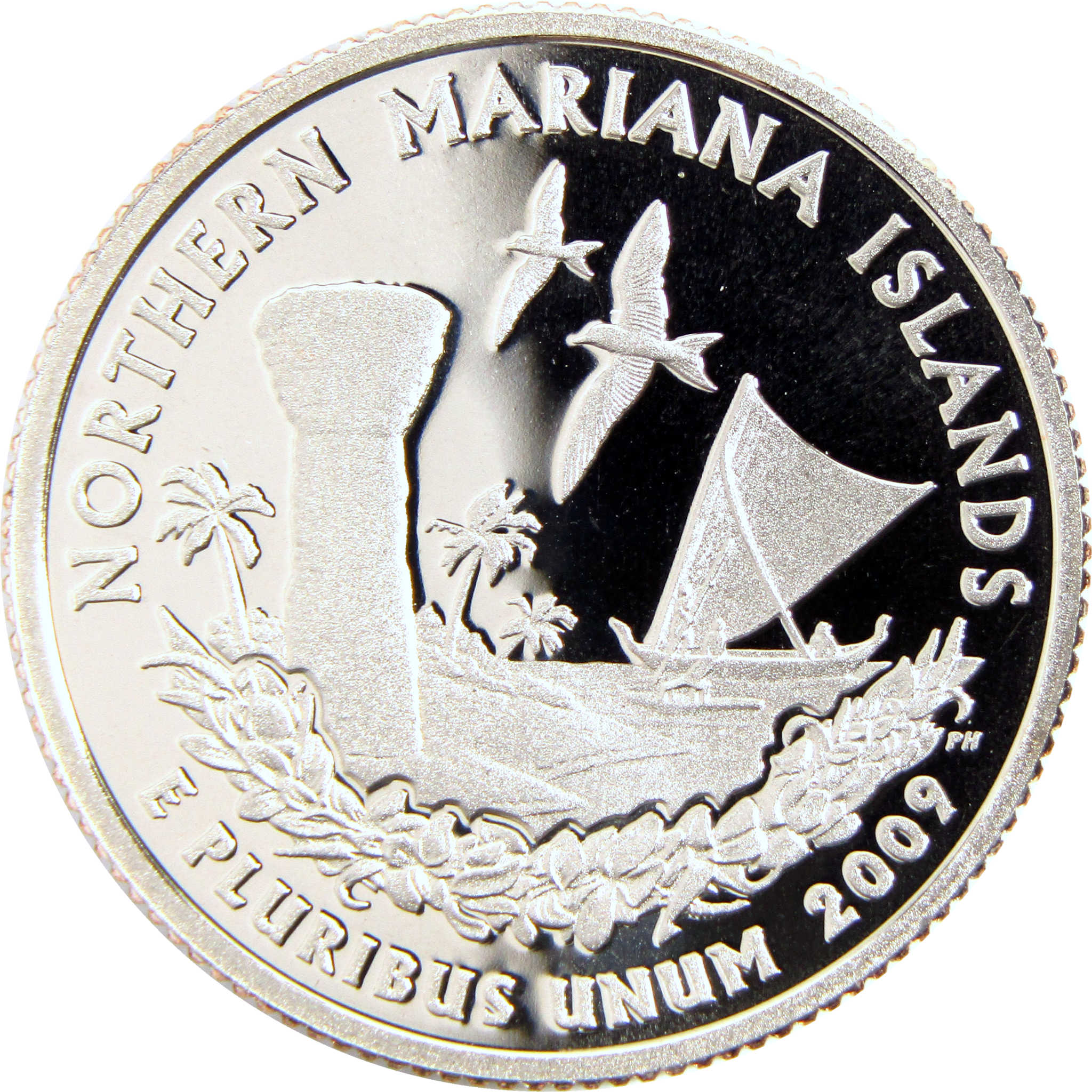 2009 S Northern Mariana Islands DC & US Territories Quarter Clad Proof
