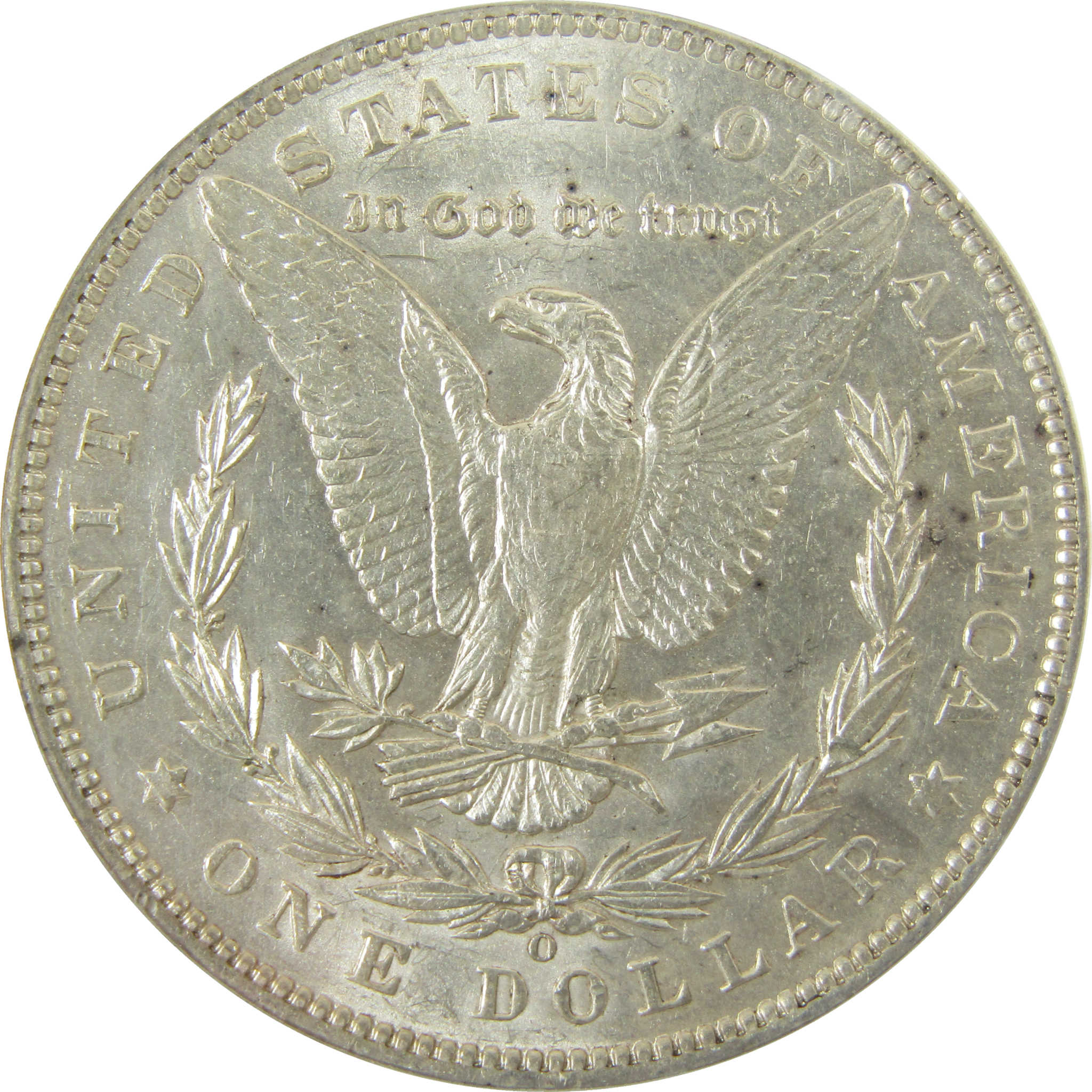 1896 O Morgan Silver Dollar AU 55 Details ANACS $1 Coin SKU:I28465
