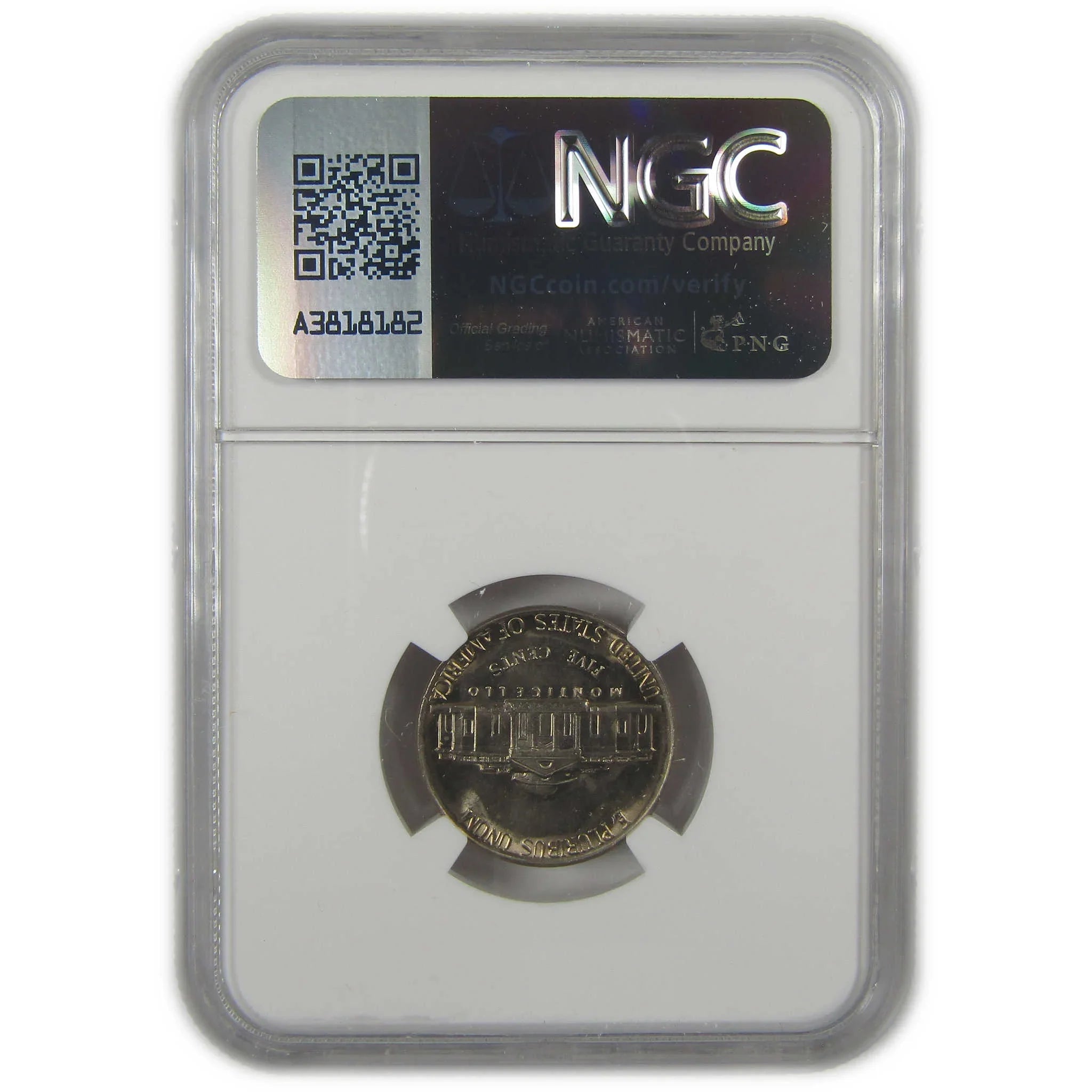 1983 D Jefferson Nickel MS 66 NGC Original Bag Fragment SKU:I22115