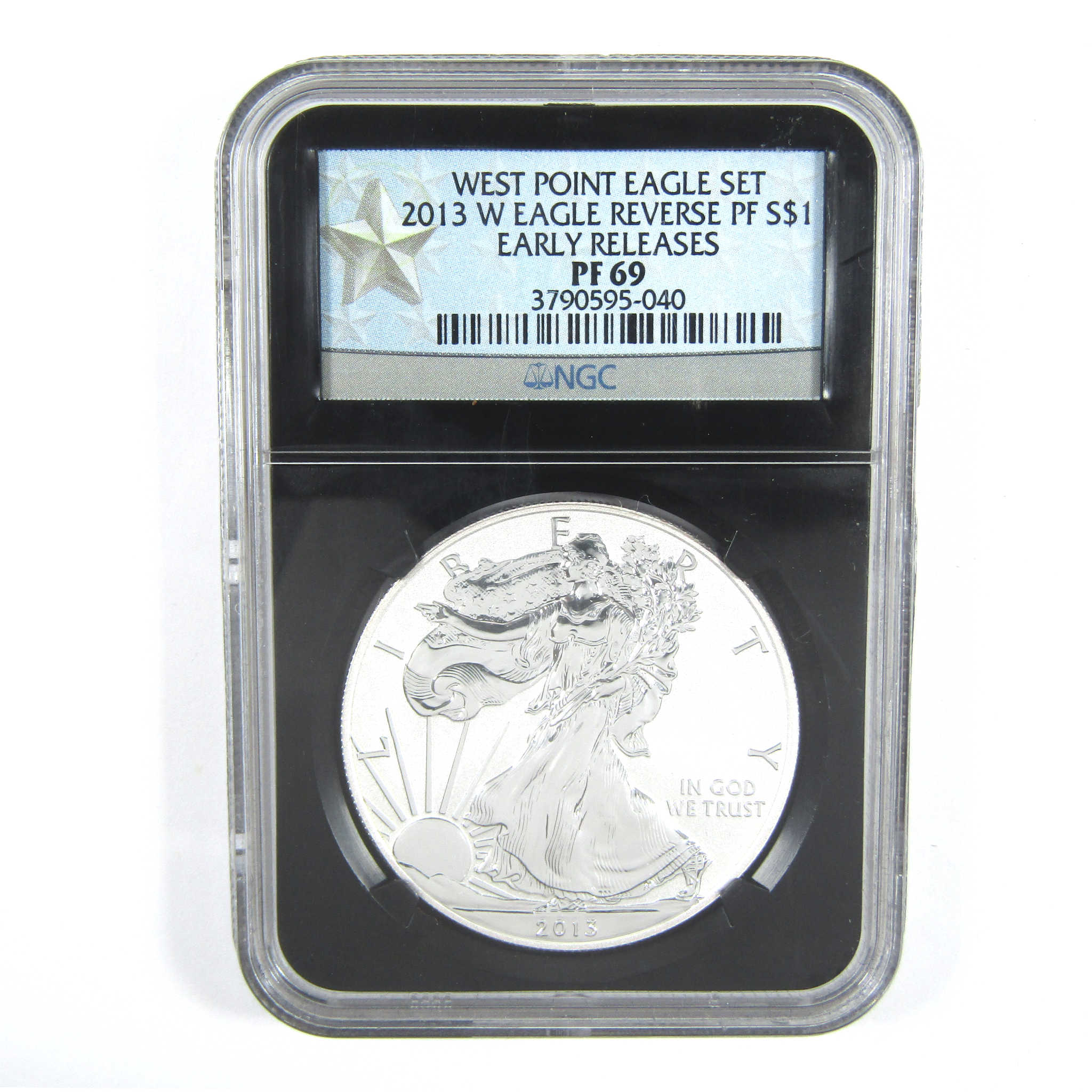 2013 W American Silver Eagle PF 69 NGC $1 Reverse Proof SKU:CPC6871