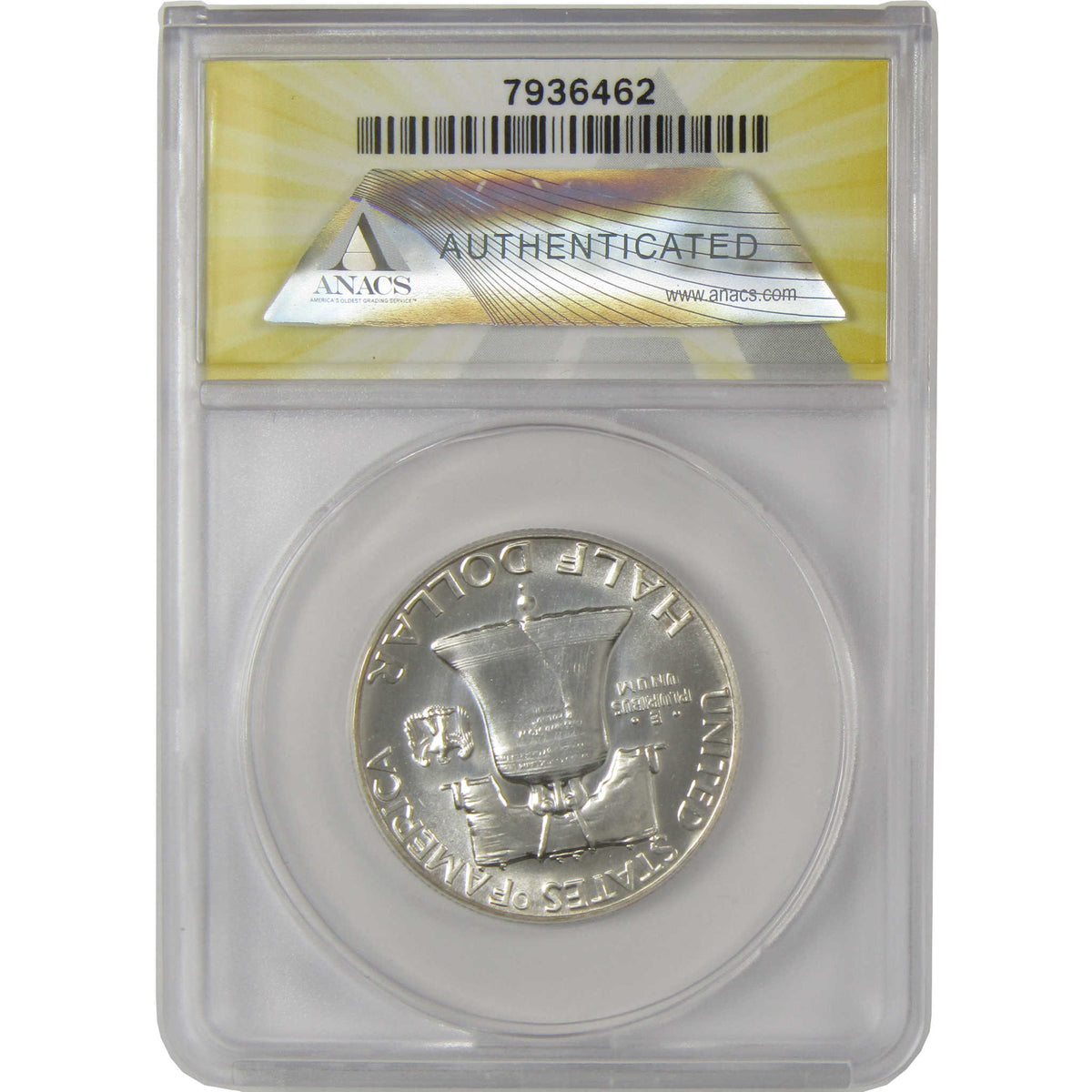 1951 Franklin Silver Half Dollar PF 63 ANACS Proof 50c Coin SKU:I28780