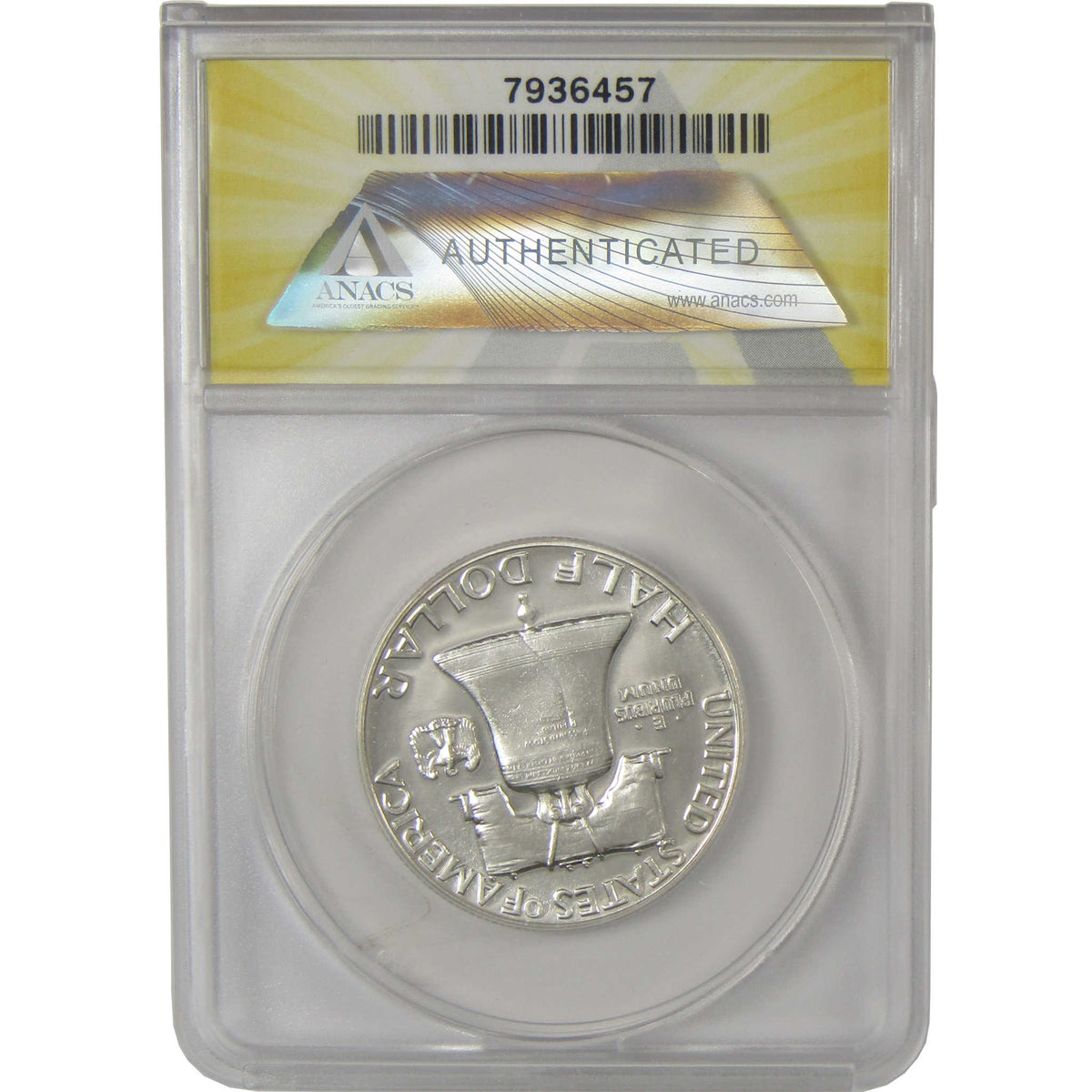 1950 Franklin Silver Half Dollar PF 64 ANACS Proof 50c Coin SKU:I28783