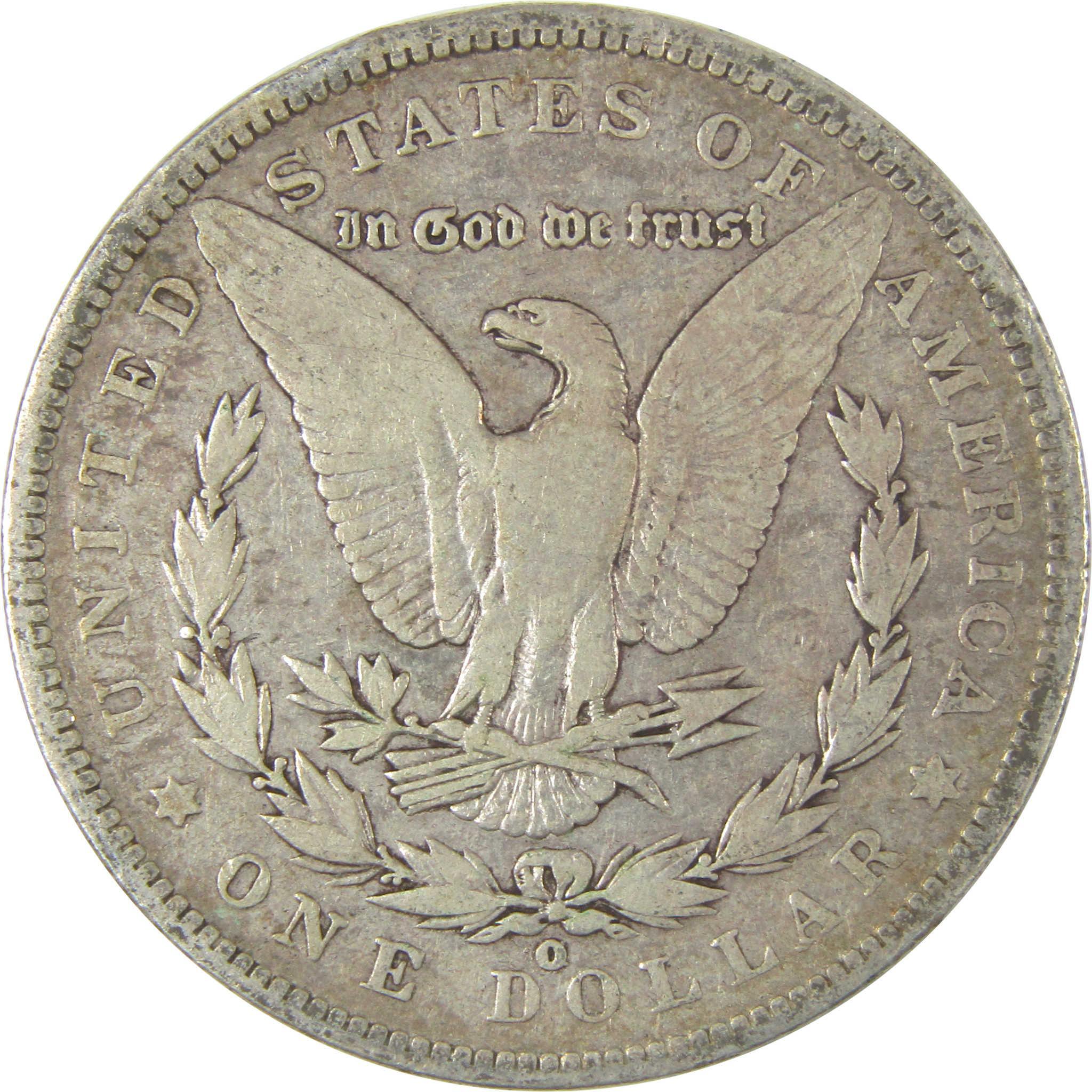 1900 O/CC Morgan Dollar F Fine Silver $1 Coin SKU:I22568 - Morgan coin - Morgan silver dollar - Morgan silver dollar for sale - Profile Coins & Collectibles