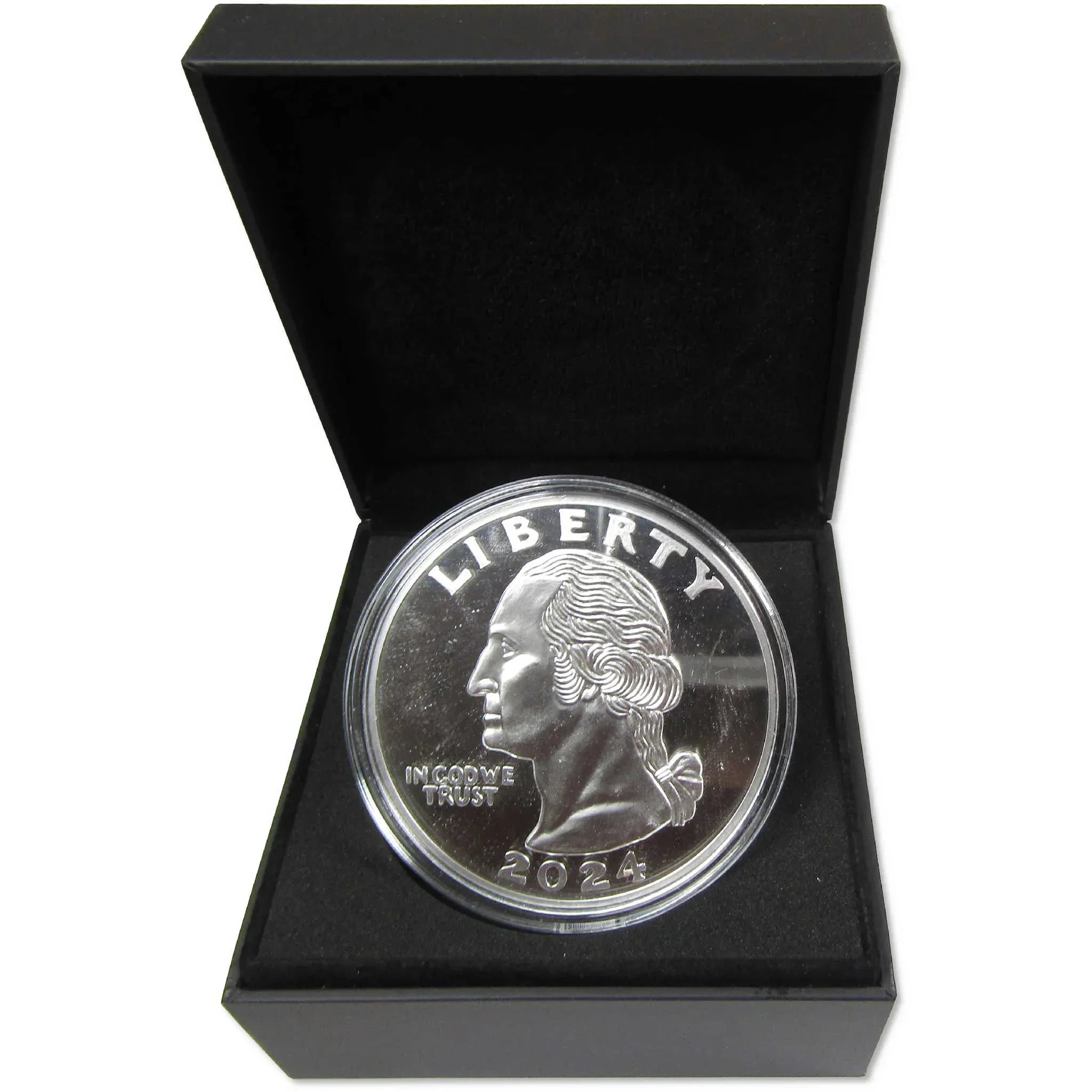 2024 George Washington Quarter 4 oz Silver Bullion Round Collectible