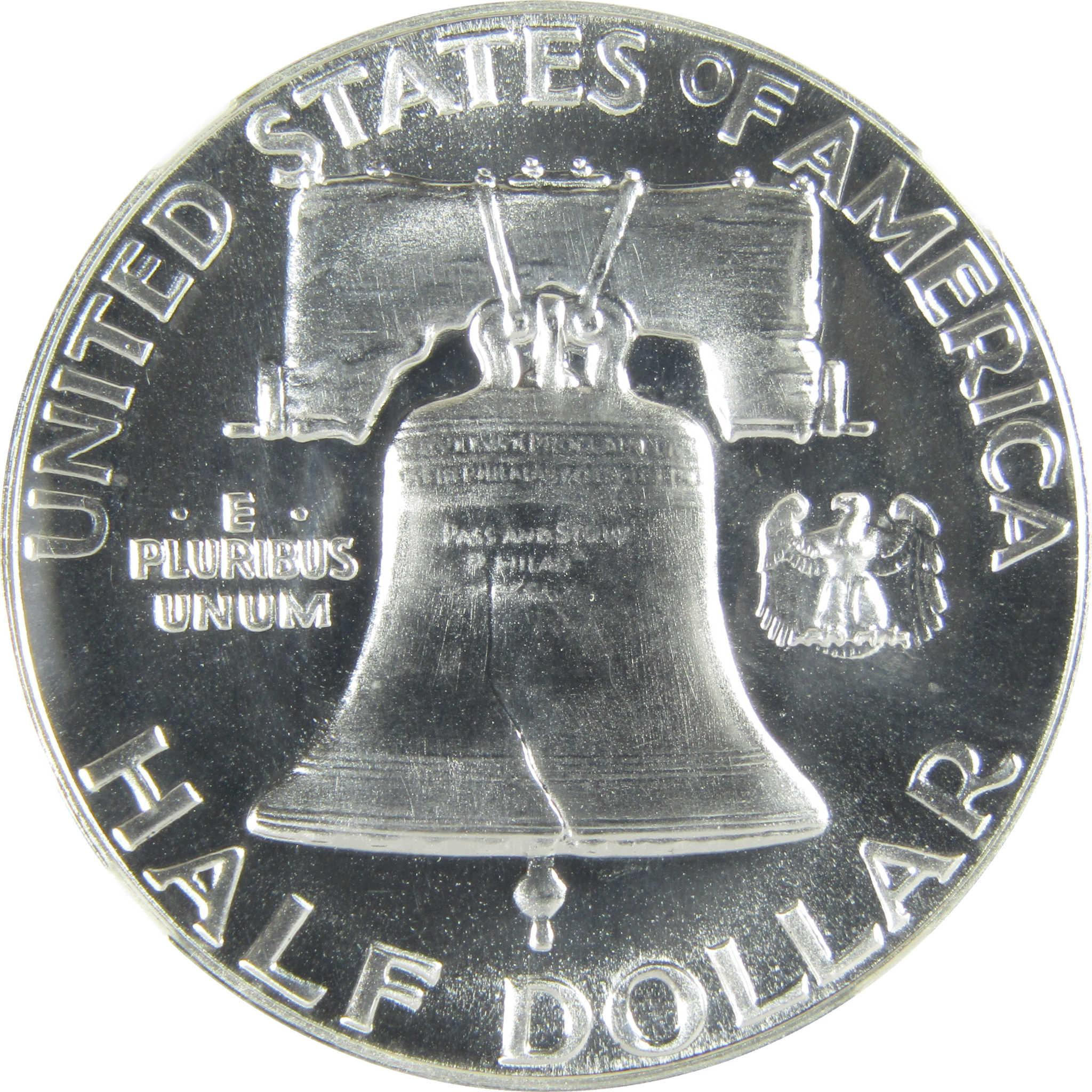 1955 Franklin Silver Half Dollar PF 68 NGC Proof 50c Coin SKU:I27413
