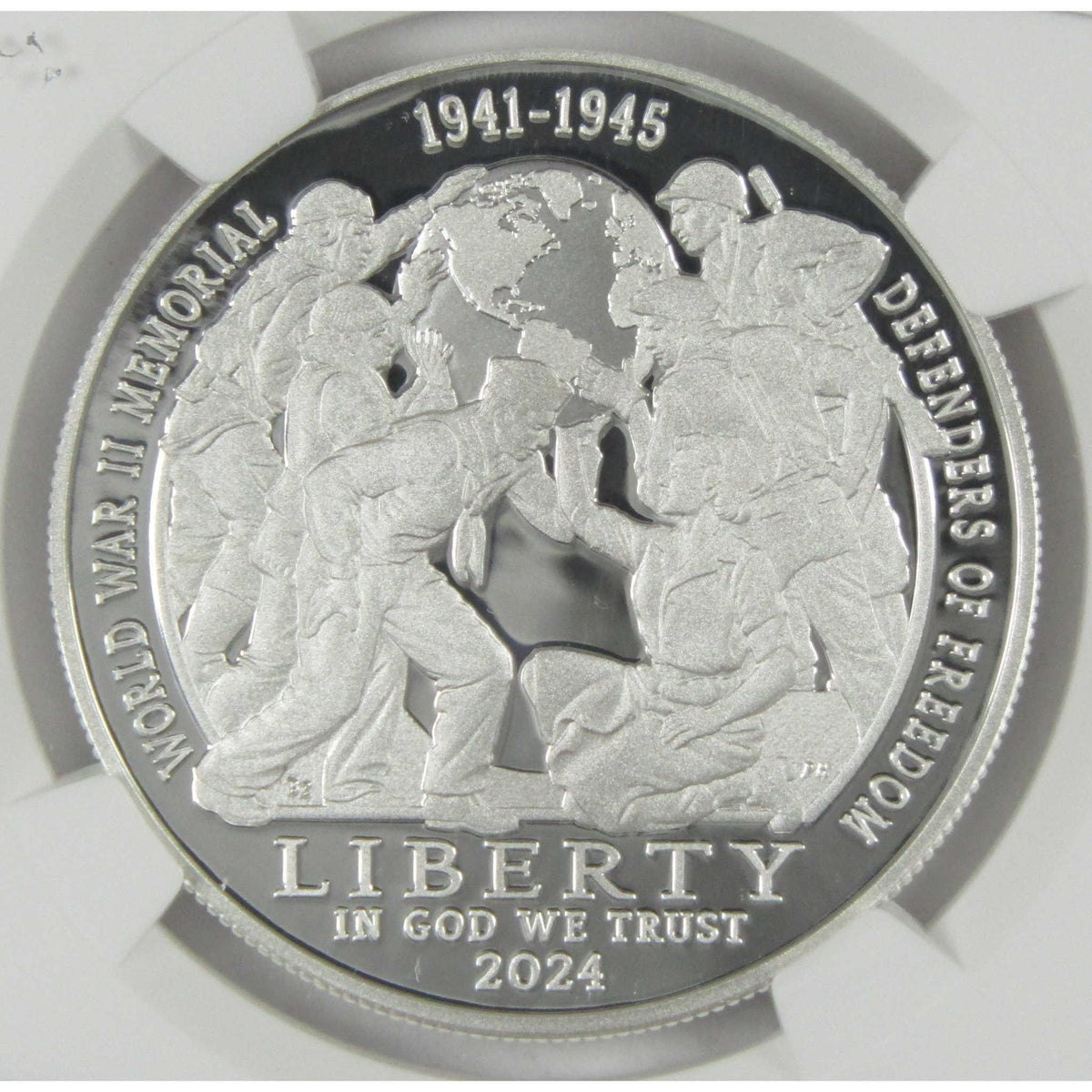 2024 P Greatest Generation Commemorative Silver Dollar PF 70 UCAM NGC