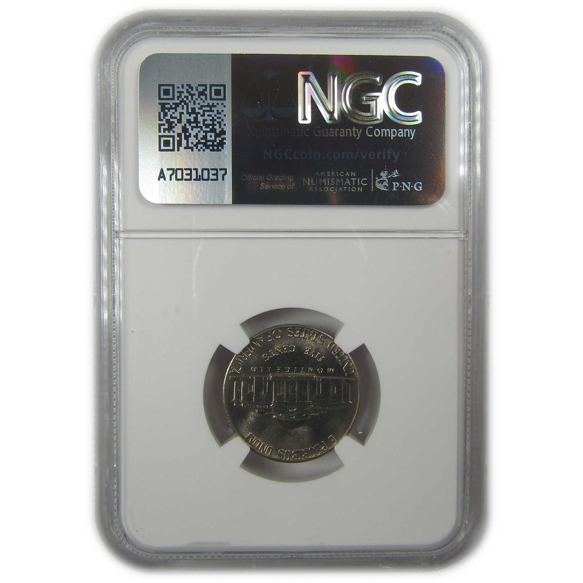 1971 Jefferson Nickel MS 66 NGC Original Bag Fragment SKU:I22106