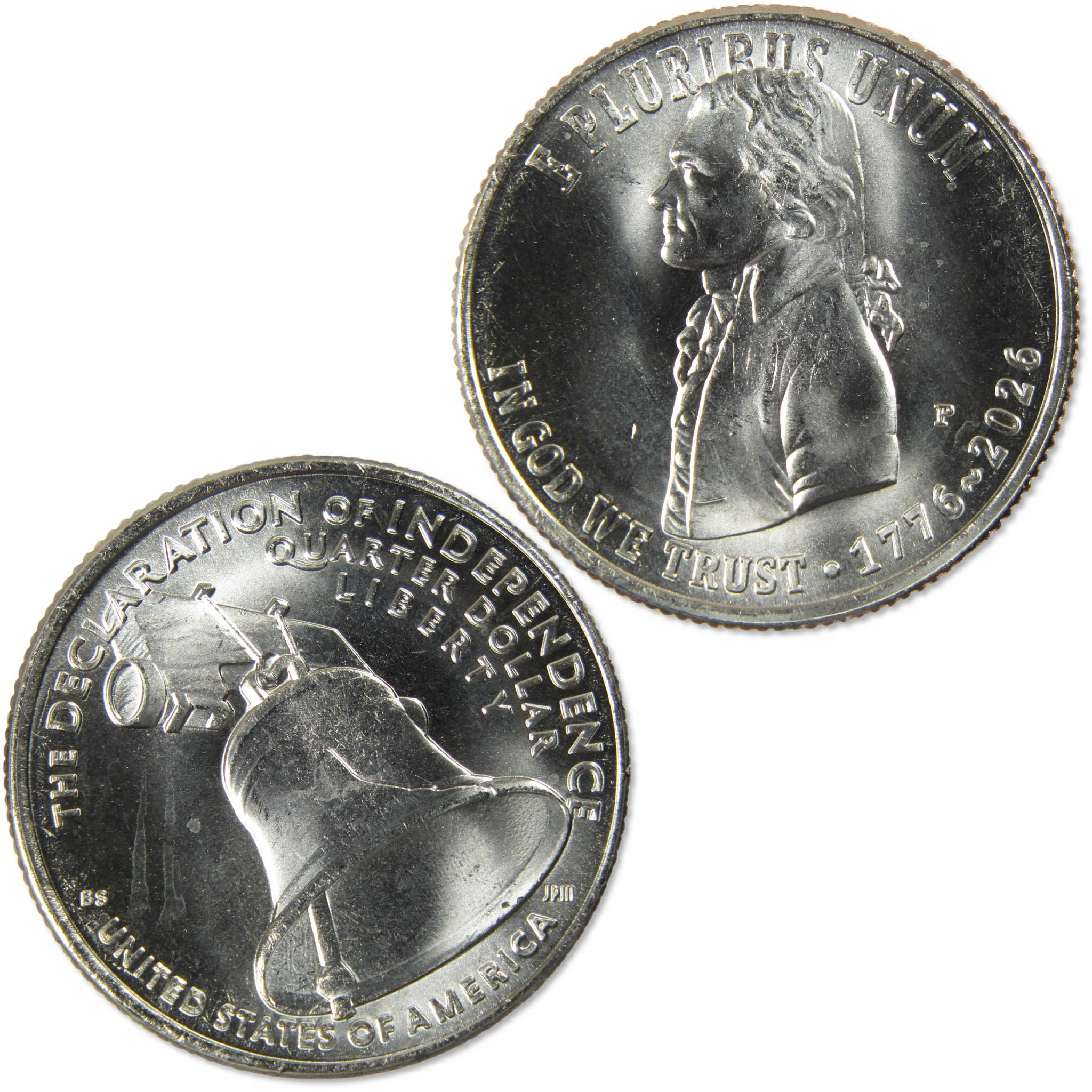 2026 P Declaration of Independence Quarter Clad Uncirculated 25c Coin