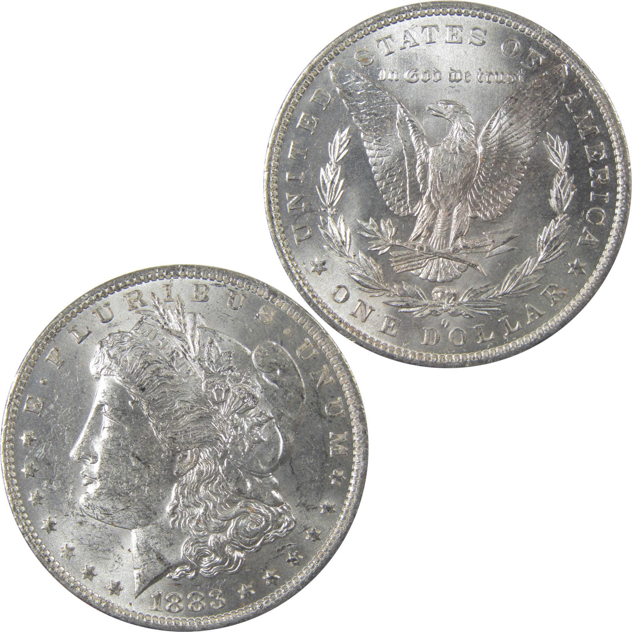 1883 O Morgan Silver Dollar Uncirculated Mint State $1 Coin SKU:I24866 - Morgan coin - Morgan silver dollar - Morgan silver dollar for sale - Profile Coins & Collectibles