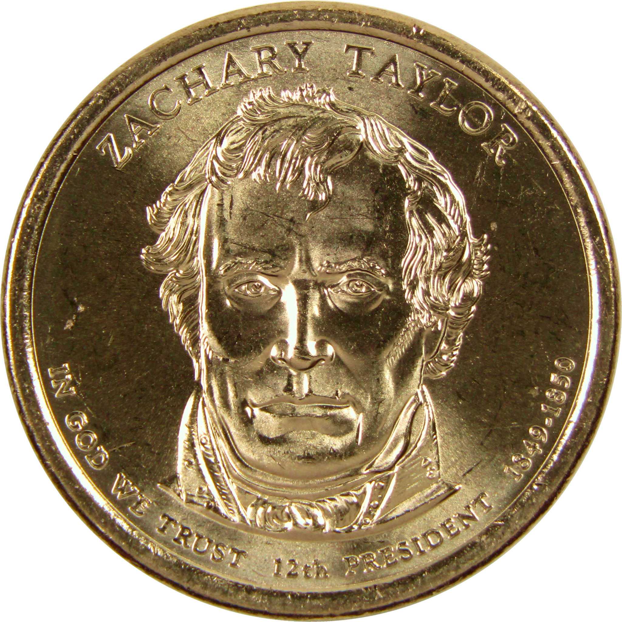 2009 D Zachary Taylor Presidential Dollar BU Uncirculated $1 Coin