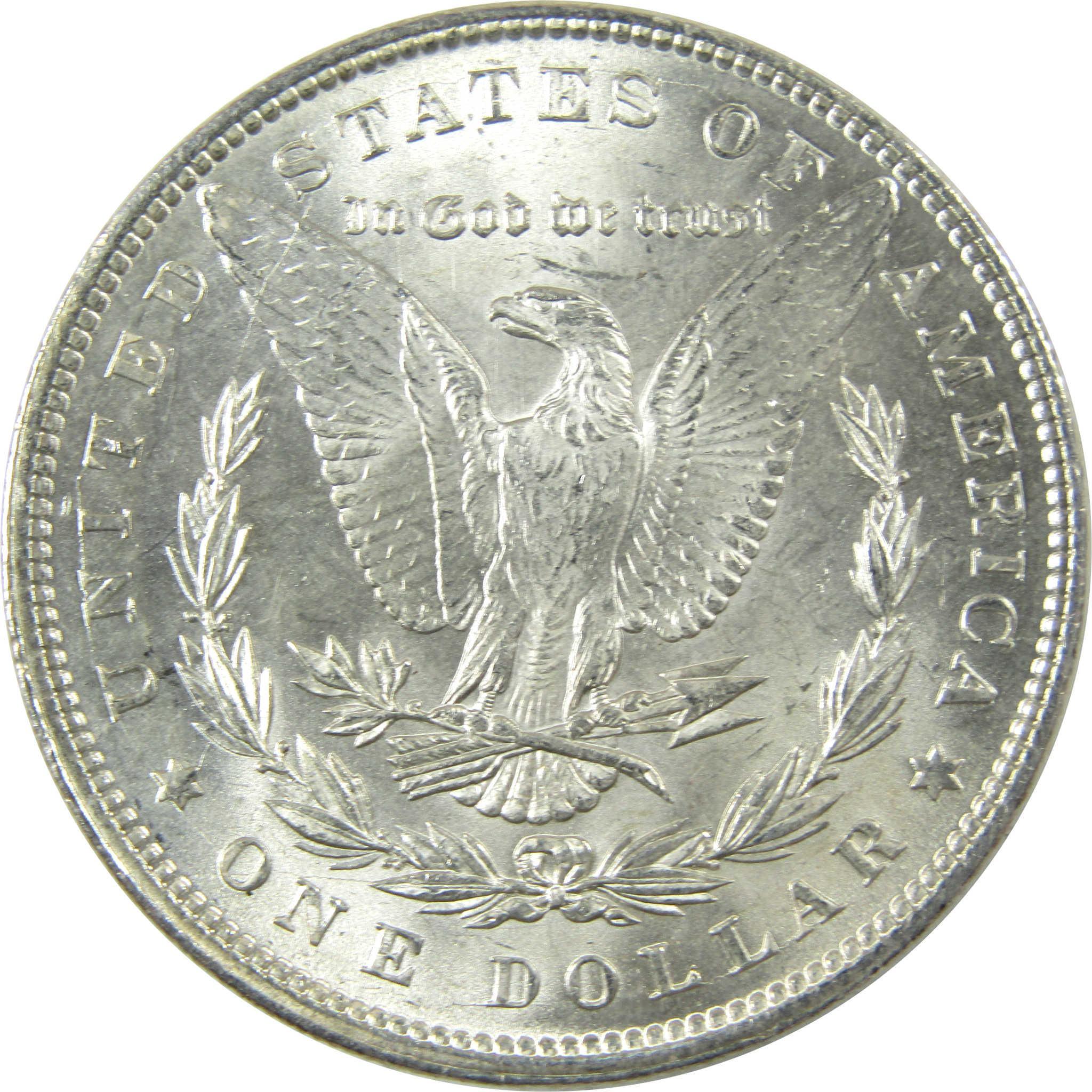 1896 Morgan Silver Dollar Uncirculated Mint State $1 Coin SKU:I25264 - Morgan coin - Morgan silver dollar - Morgan silver dollar for sale - Profile Coins & Collectibles