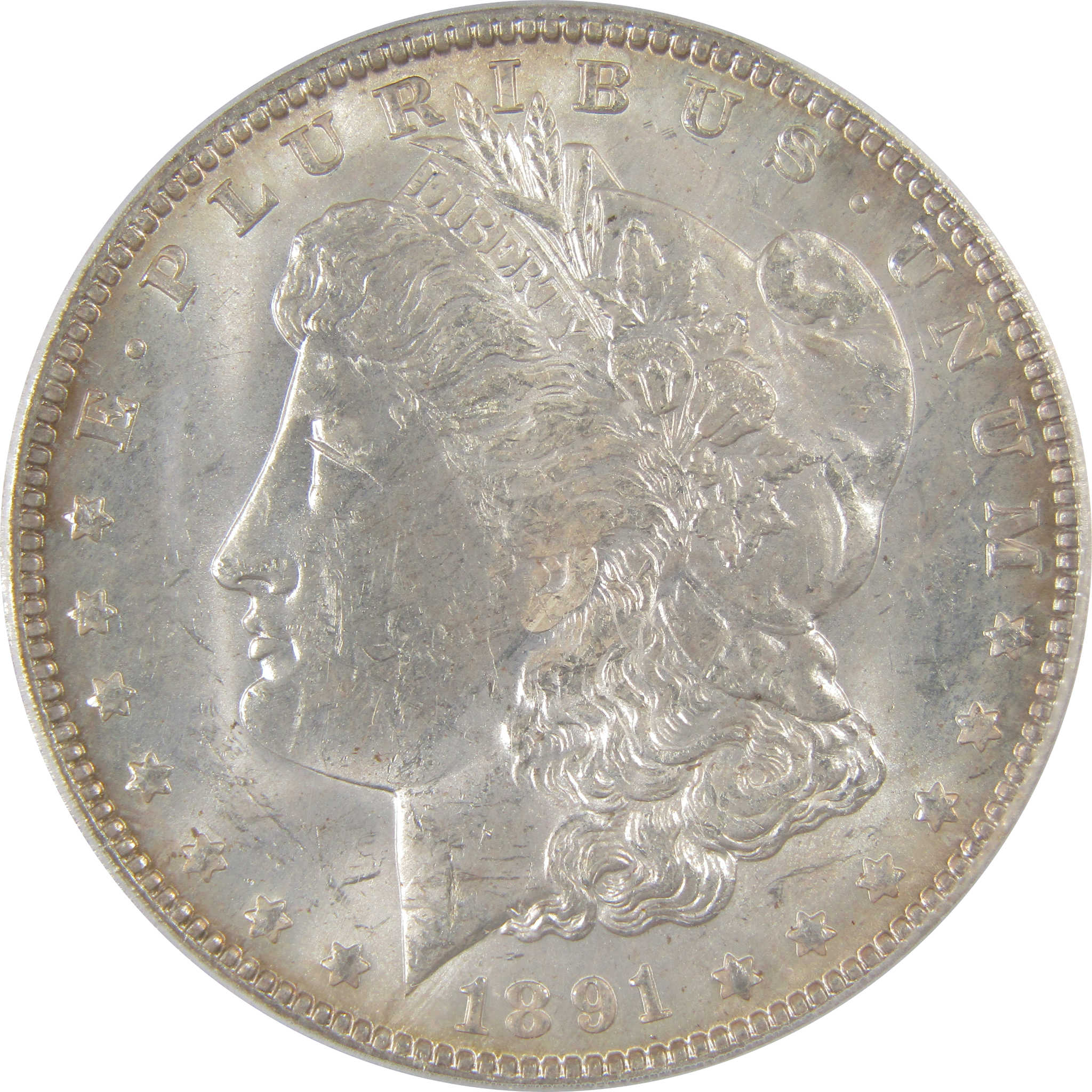 1891 O Morgan Dollar MS 63 PCGS Silver Uncirculated $1 Coin SKU:I23446
