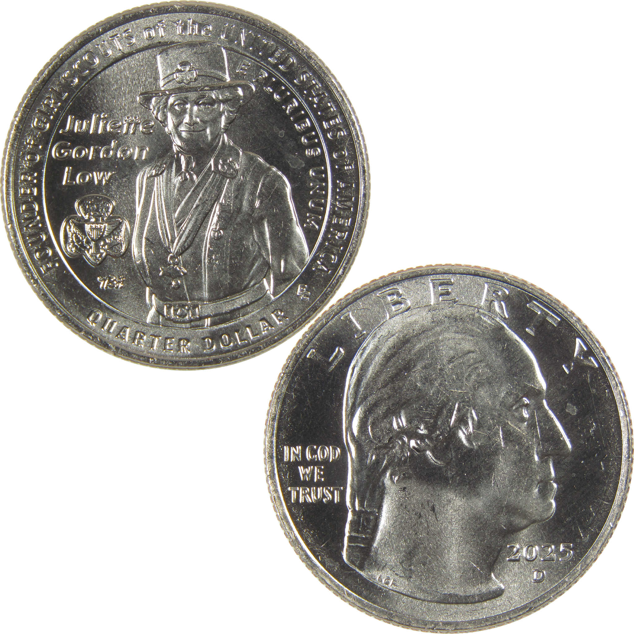 2025 D Juliette Gordon Low American Women Quarter Uncirculated Clad