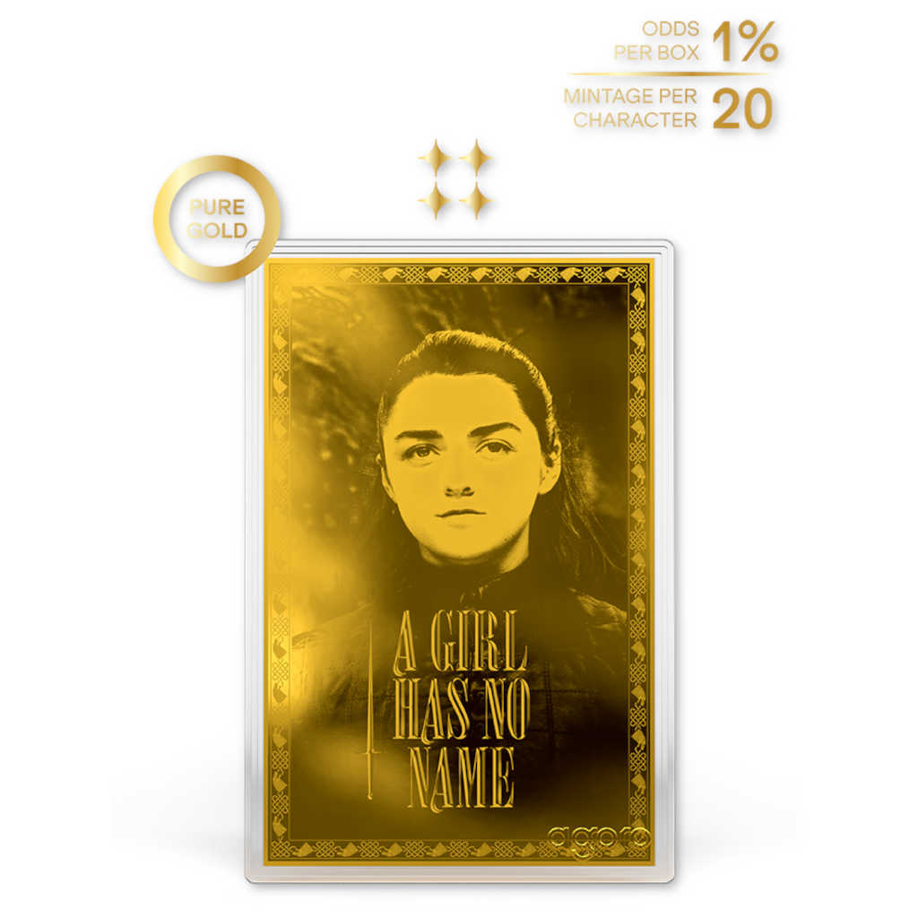2026 Game of Thrones House Stark Collectible Foil Blind Box SKU:OPC276