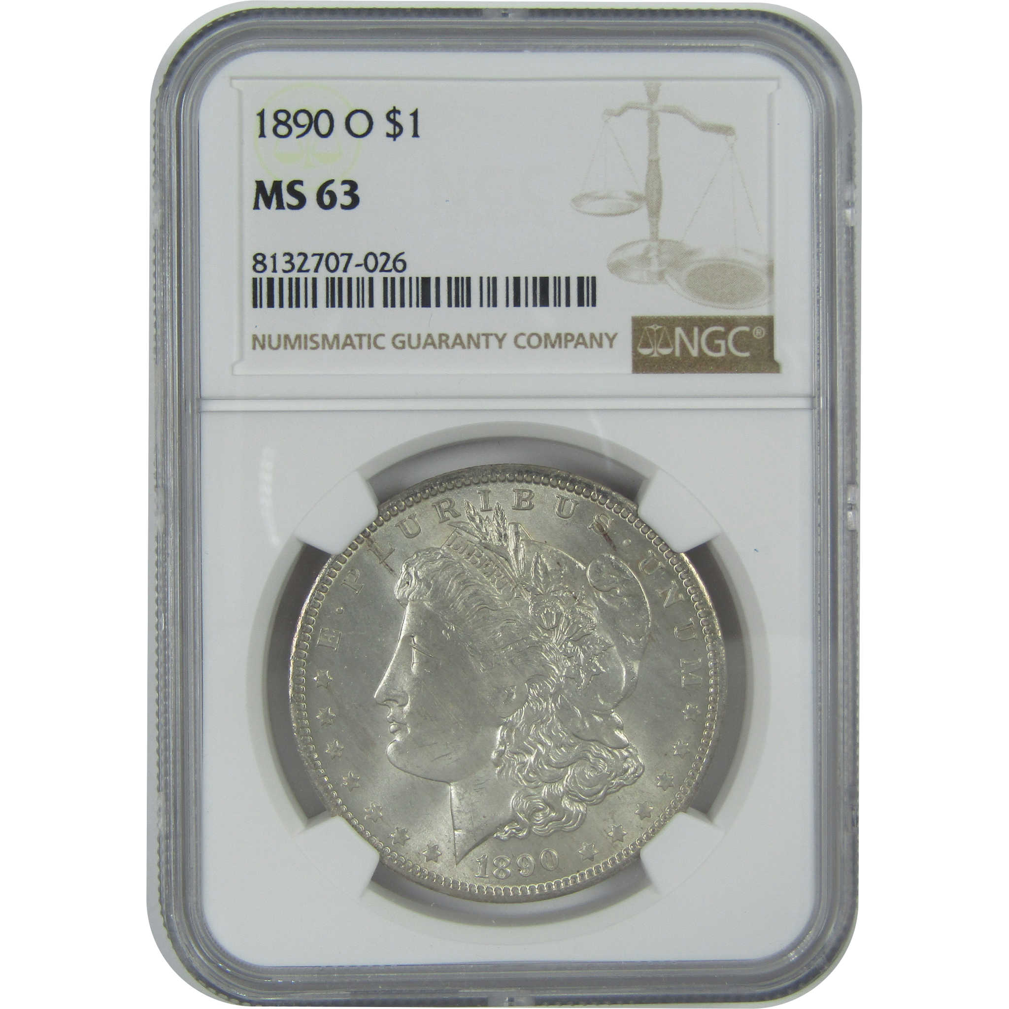 1890 O Morgan Dollar MS 63 NGC Silver $1 Uncirculated Coin SKU:I16464 - Morgan coin - Morgan silver dollar - Morgan silver dollar for sale - Profile Coins & Collectibles