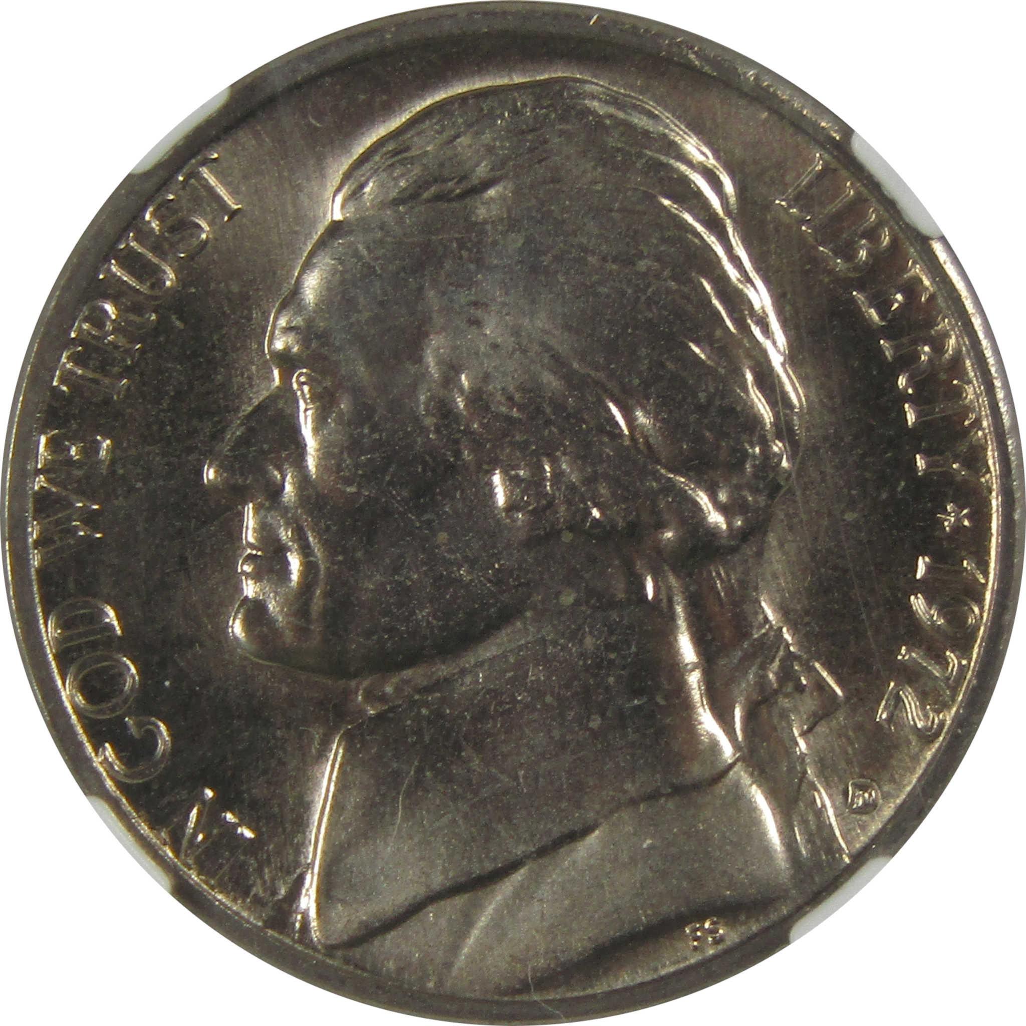 1972 D Jefferson Nickel MS 66 5FS NGC Original Bag Fragment SKU:I23504