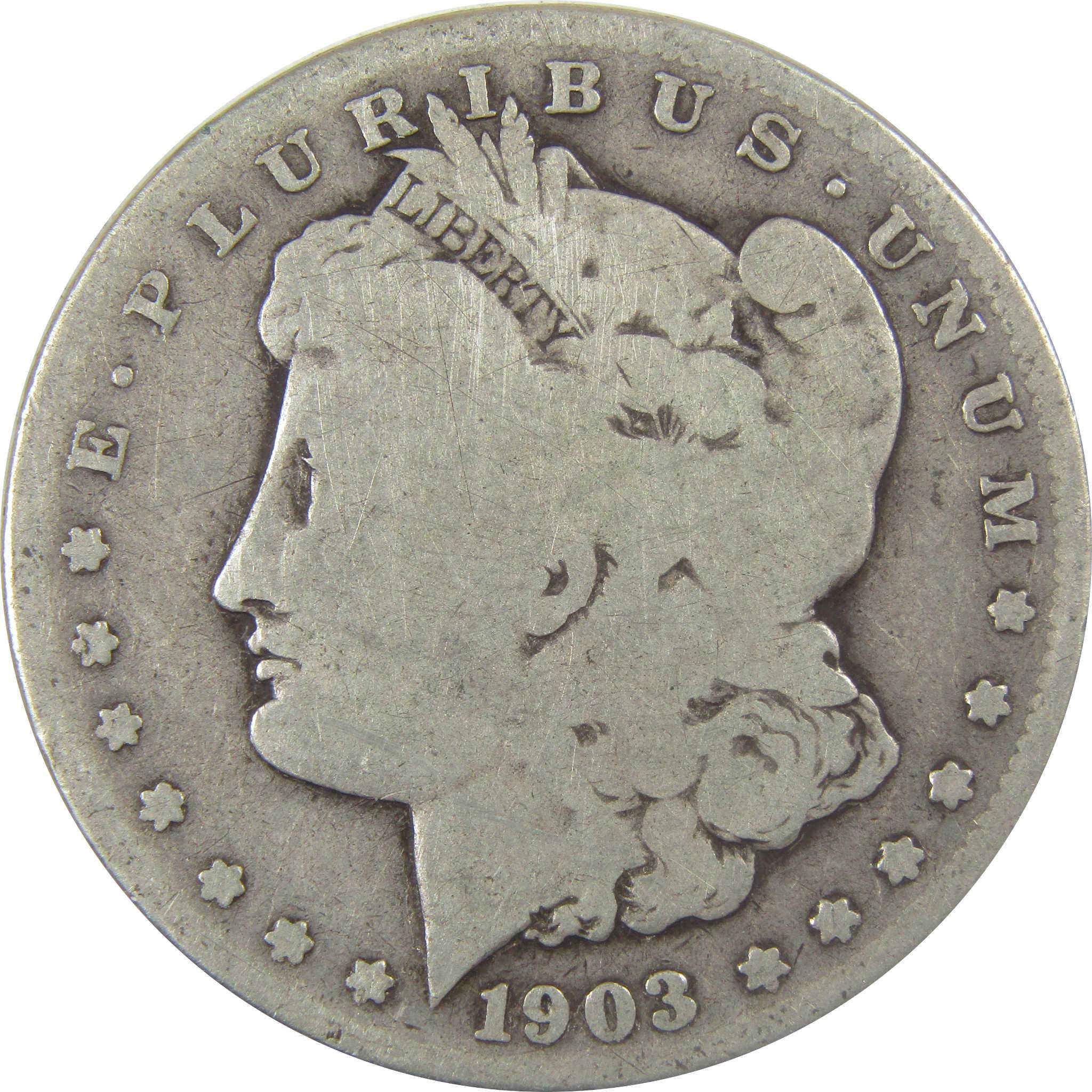 1903 S Morgan Silver Dollar G Good $1 Coin SKU:I24601 - Morgan coin - Morgan silver dollar - Morgan silver dollar for sale - Profile Coins & Collectibles