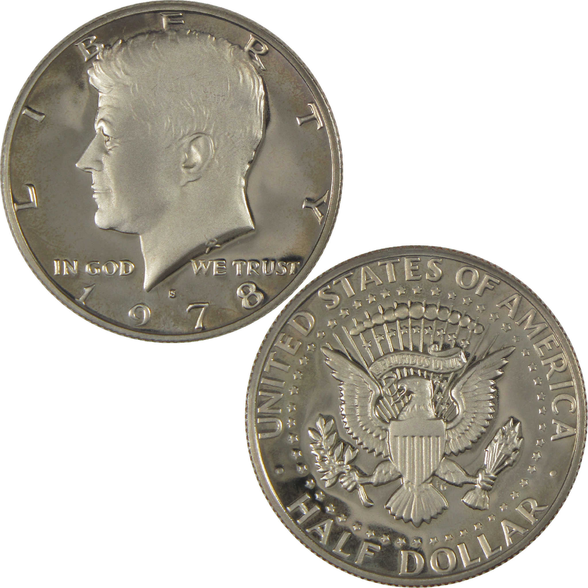 1978 S Kennedy Half Dollar Choice Proof Clad 50c Coin