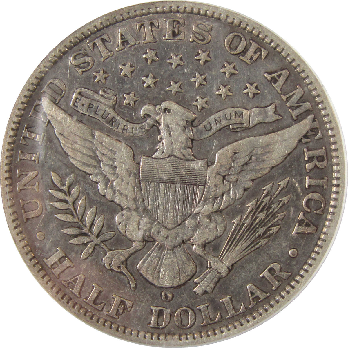 1908 O Barber Silver Half Dollar VF 30 Details ICG 50c Coin SKU:I29188