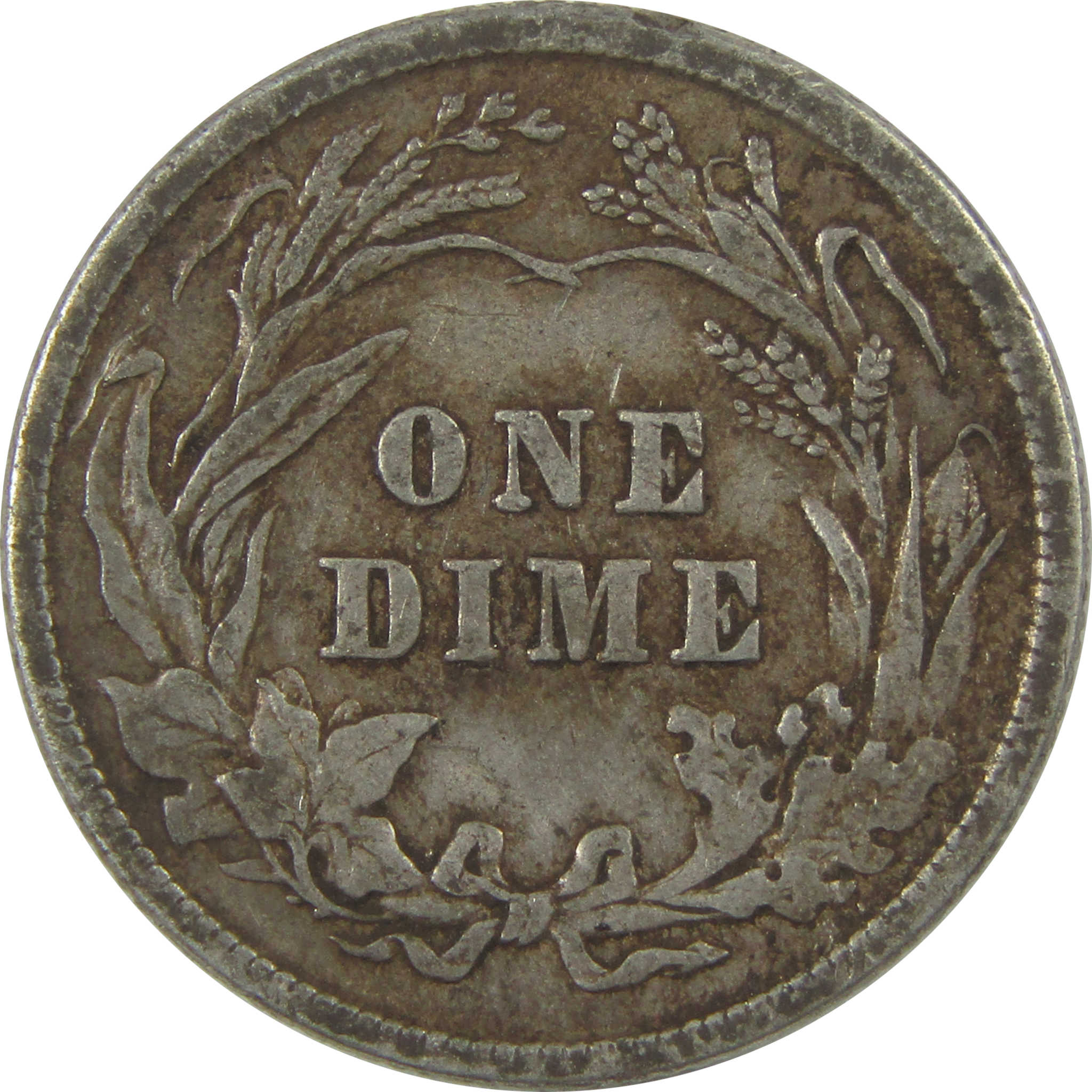 1914 Barber Dime VF Very Fine Silver 10c Coin SKU:I20666