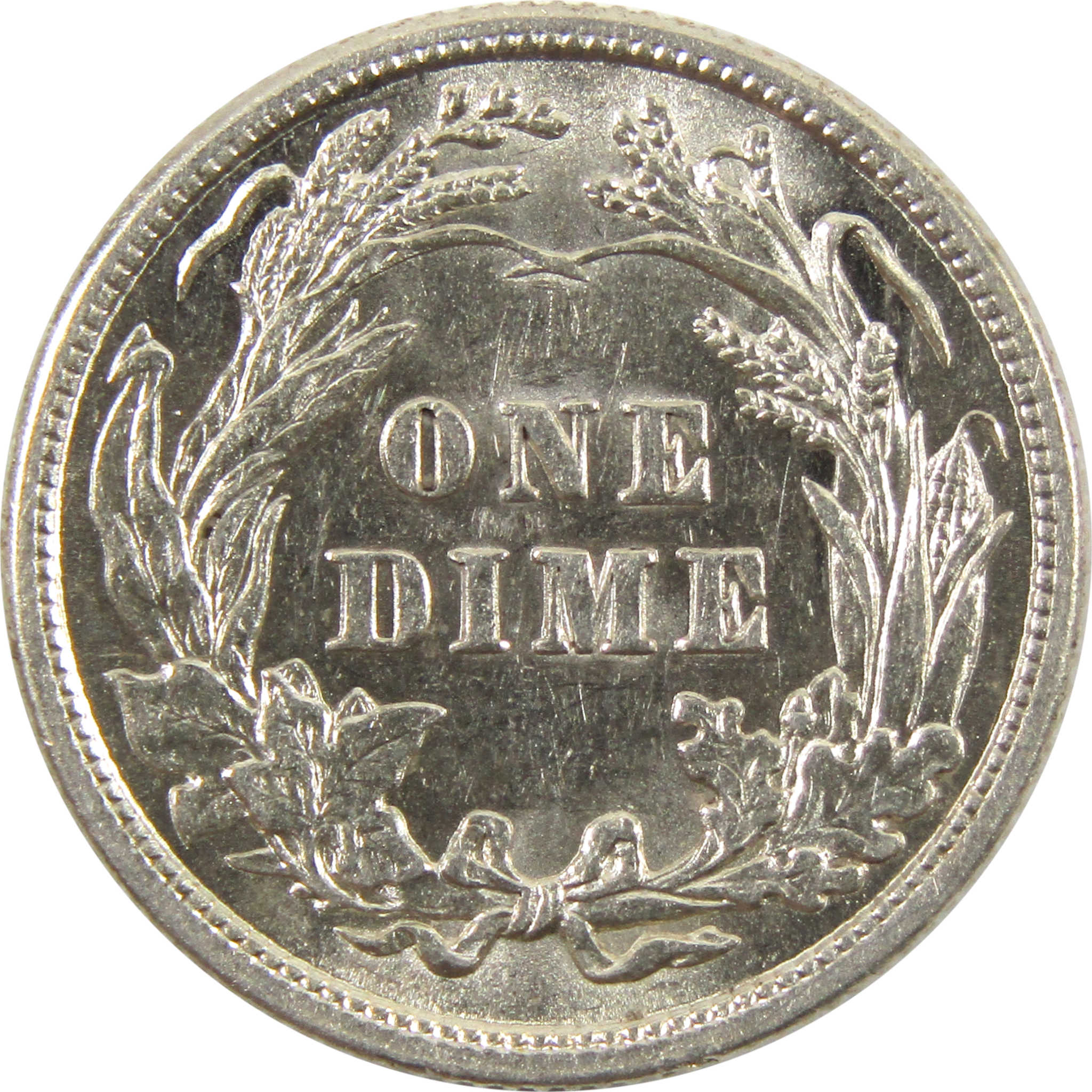 1913 Barber Dime Borderline Uncirculated 90% Silver 10c SKU:I10692